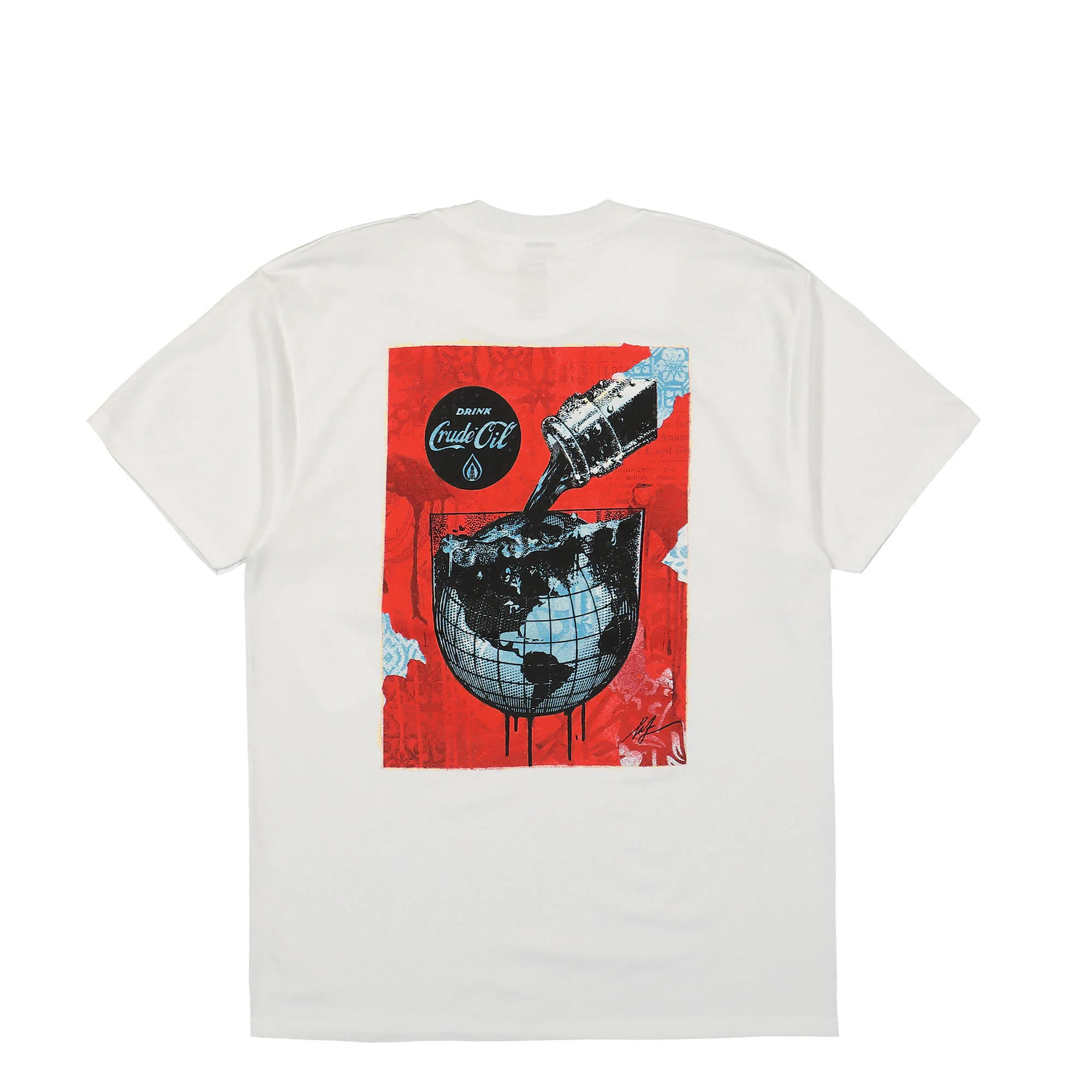 Drink Crude Oil Cup T-Shirt - Image 5