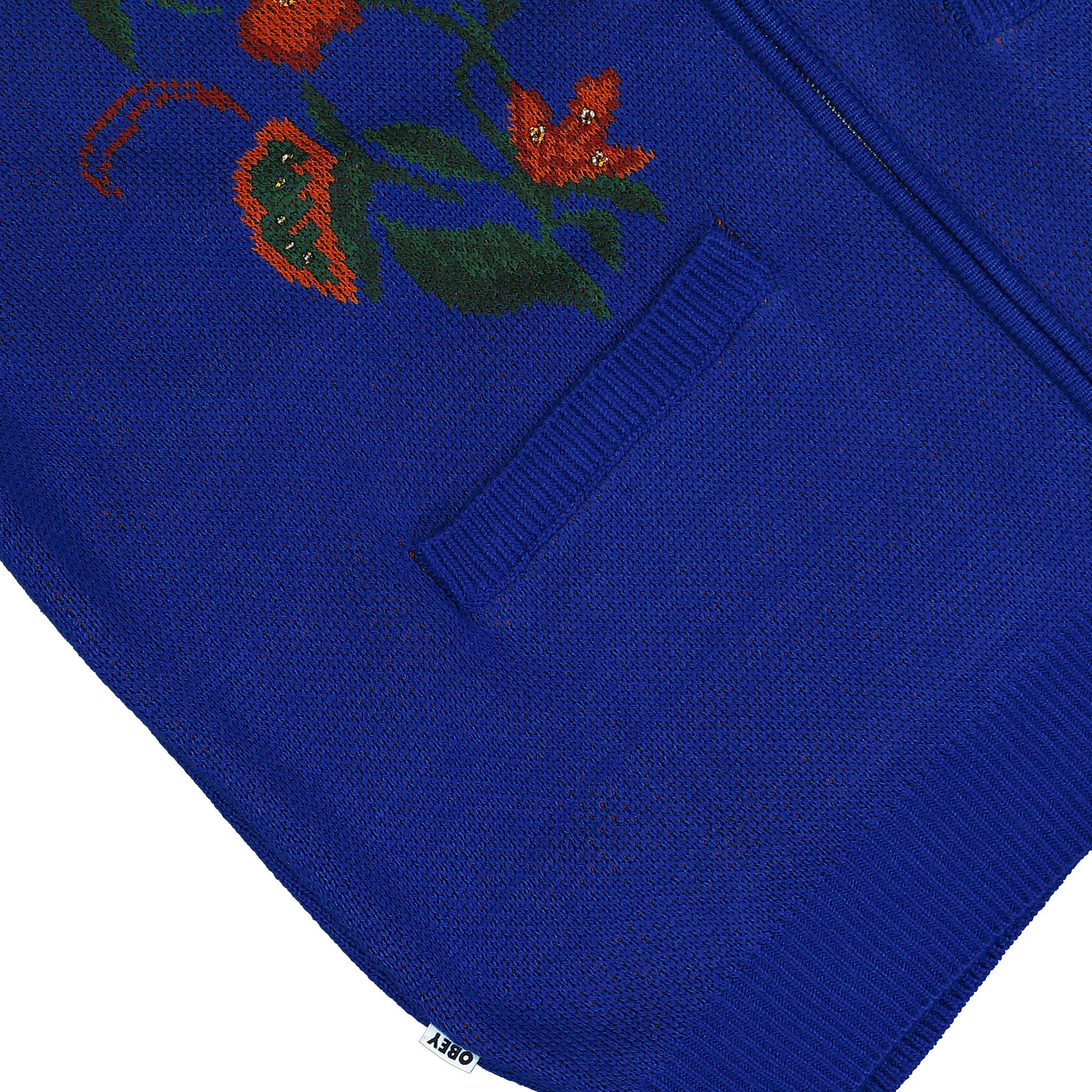 Floral Zip Cardigan - Image 6