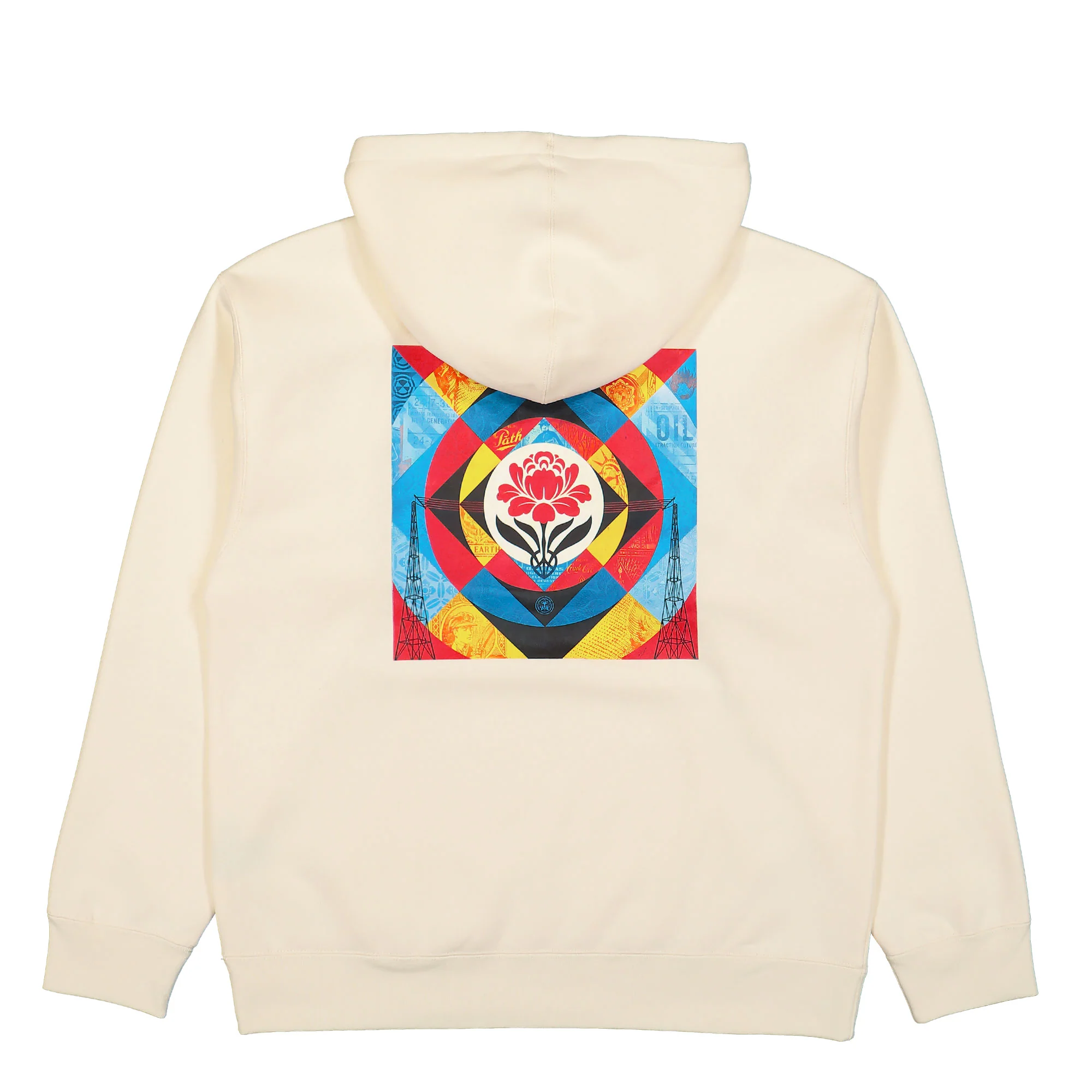 Geometric Power Canvas Hoodie - Image 3
