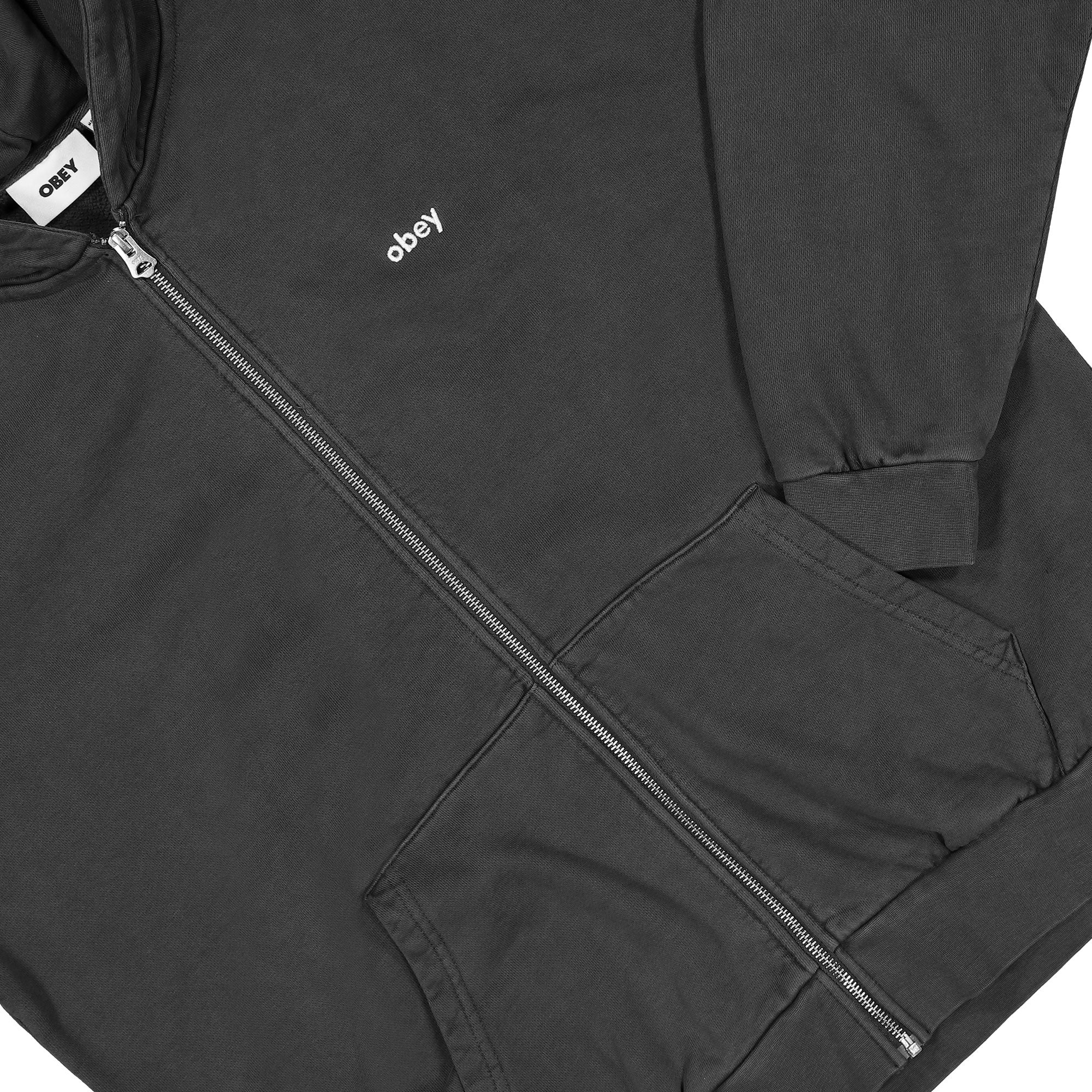 Lowercase Pigment Zip Hood - Image 4