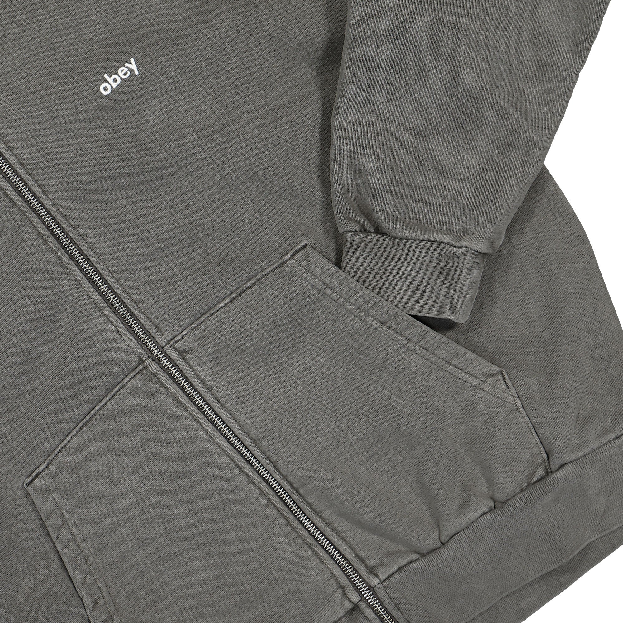 Lowercase Pigment Zip Hoodie - Image 4