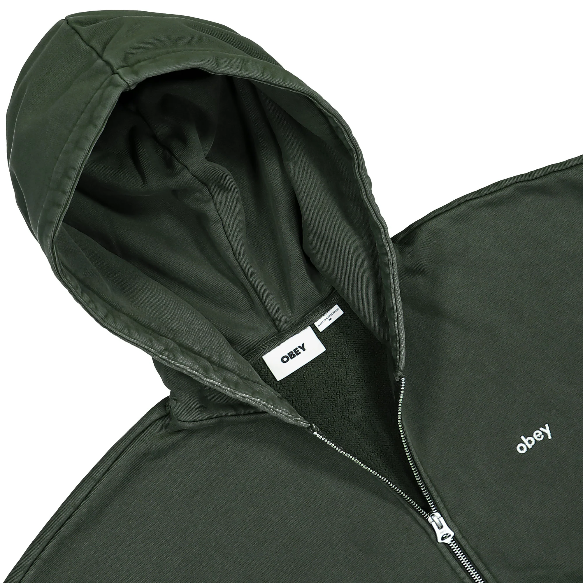 Lowercase Pigment Zip Hoodie - Image 3