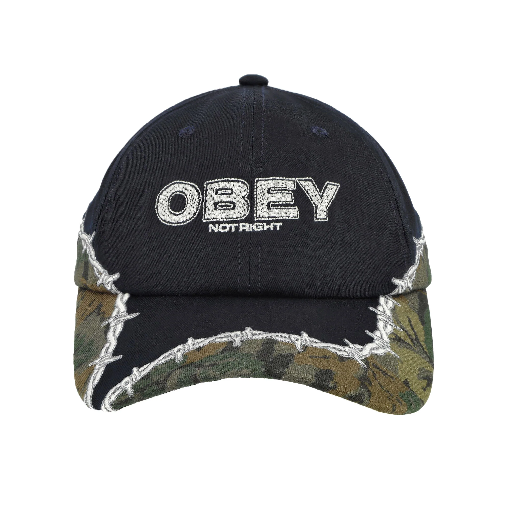 Not Right 6 Panel Velcro Back - Image 4