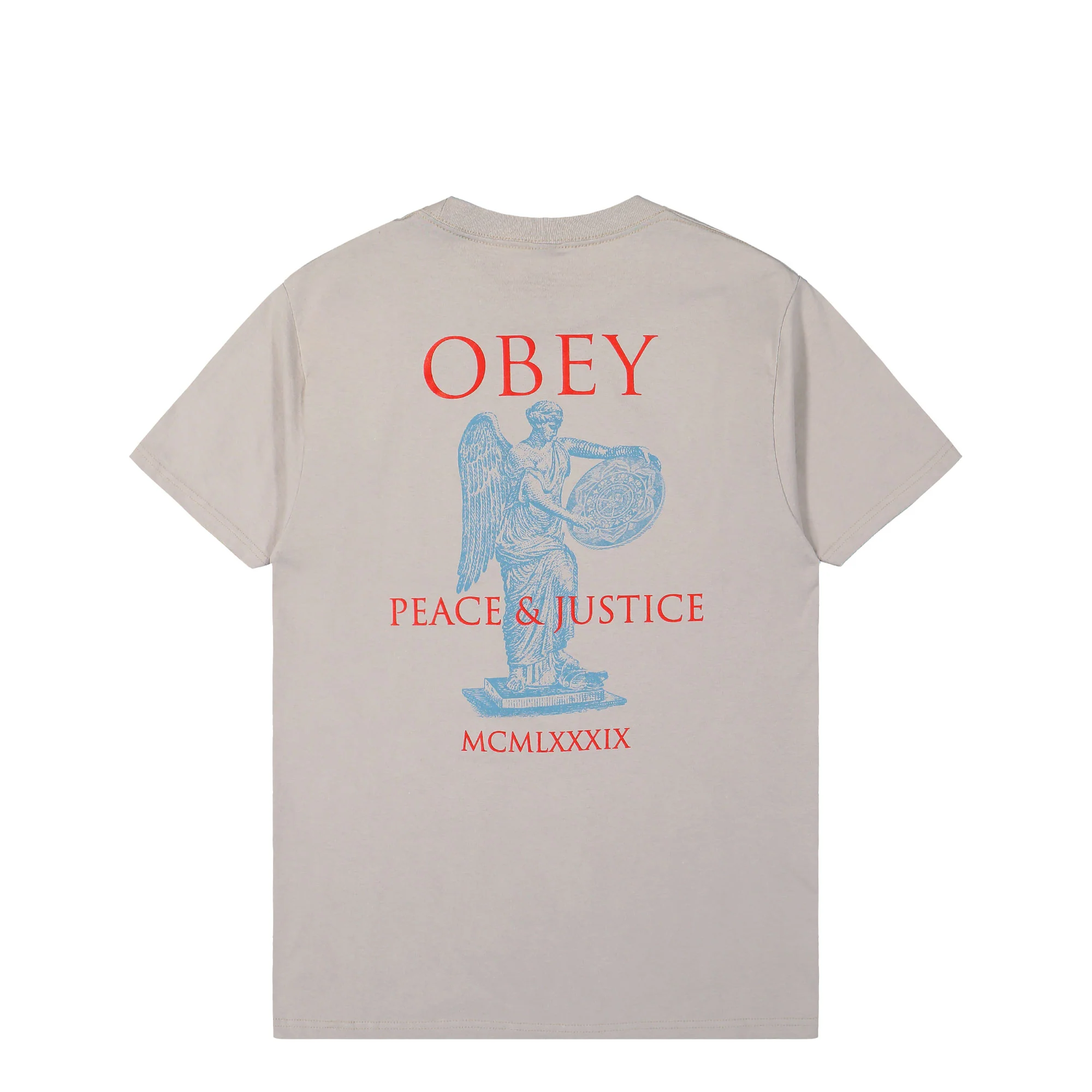 Obey Peace & Justice Statue T-Shirt - Image 3