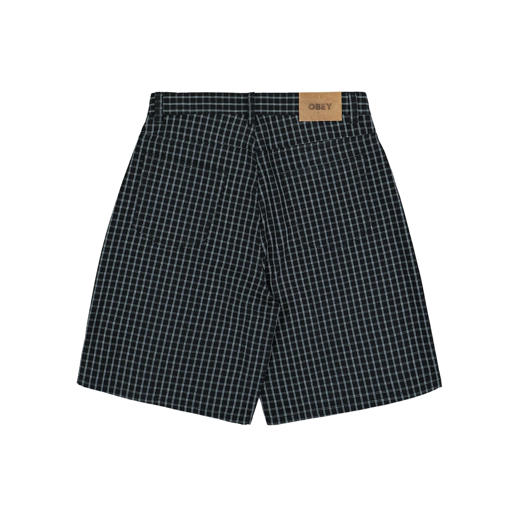 Plaid Baggy Denim Short - Image 2