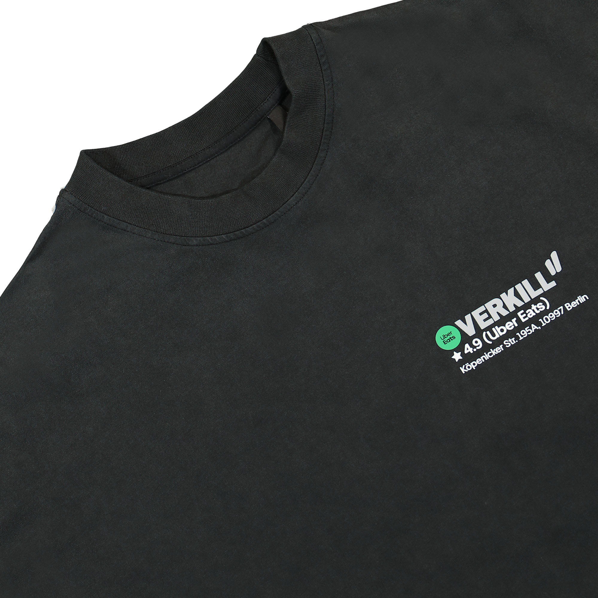 Uber Eats Delivery Map Tee - Image 2