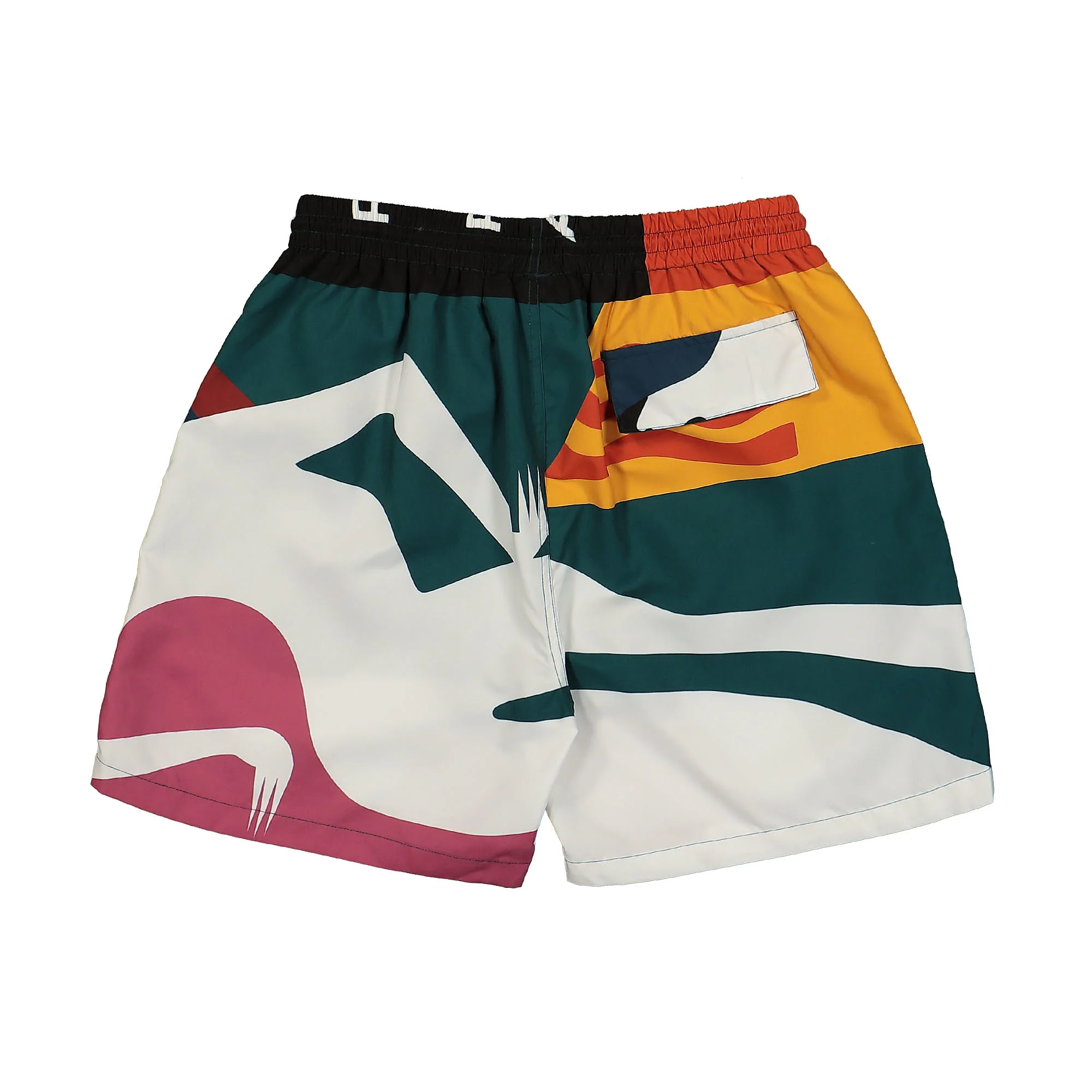 Beached In White Swim Shorts - Image 2