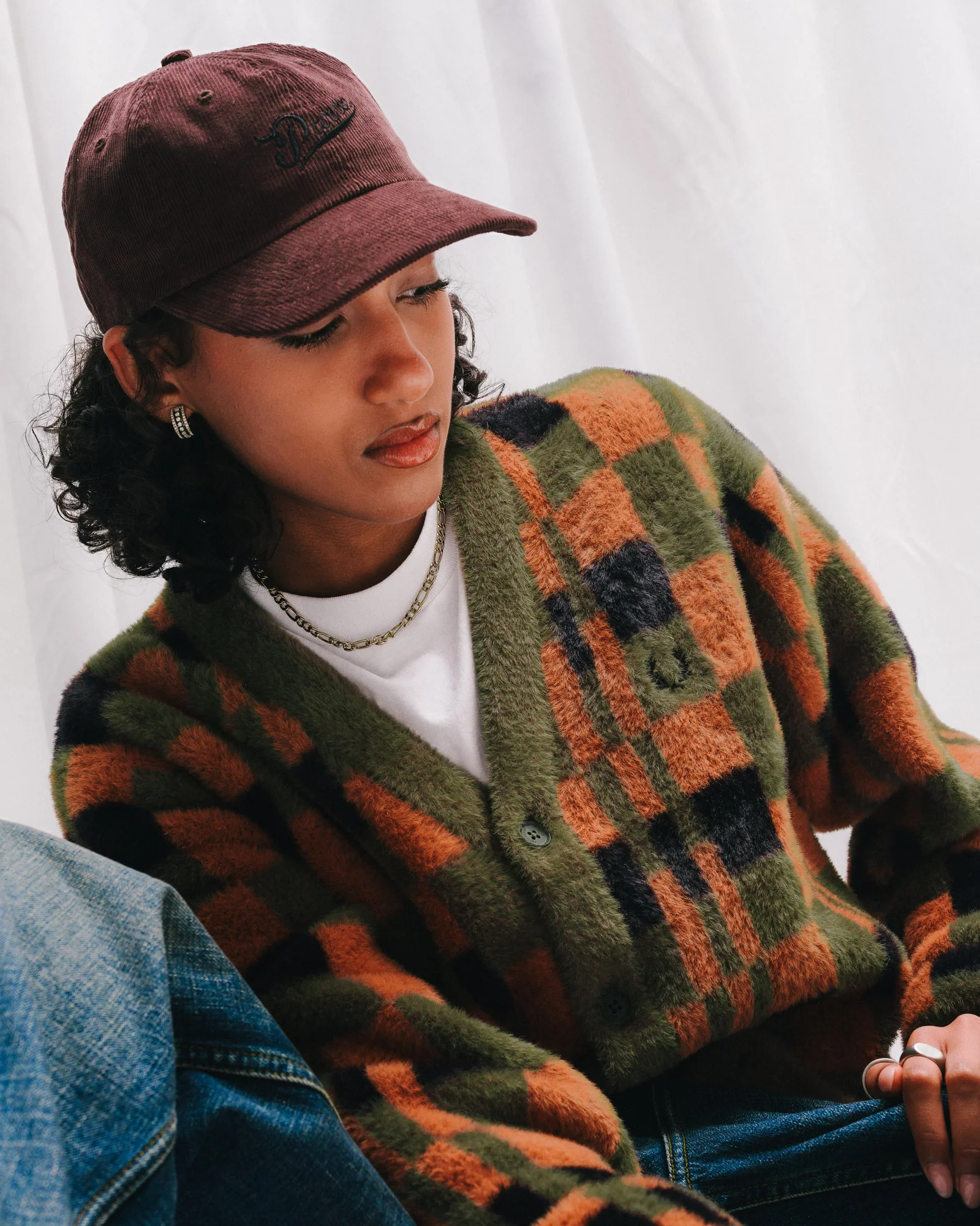 Fancy Logo 6 Panel Hat - Image 3