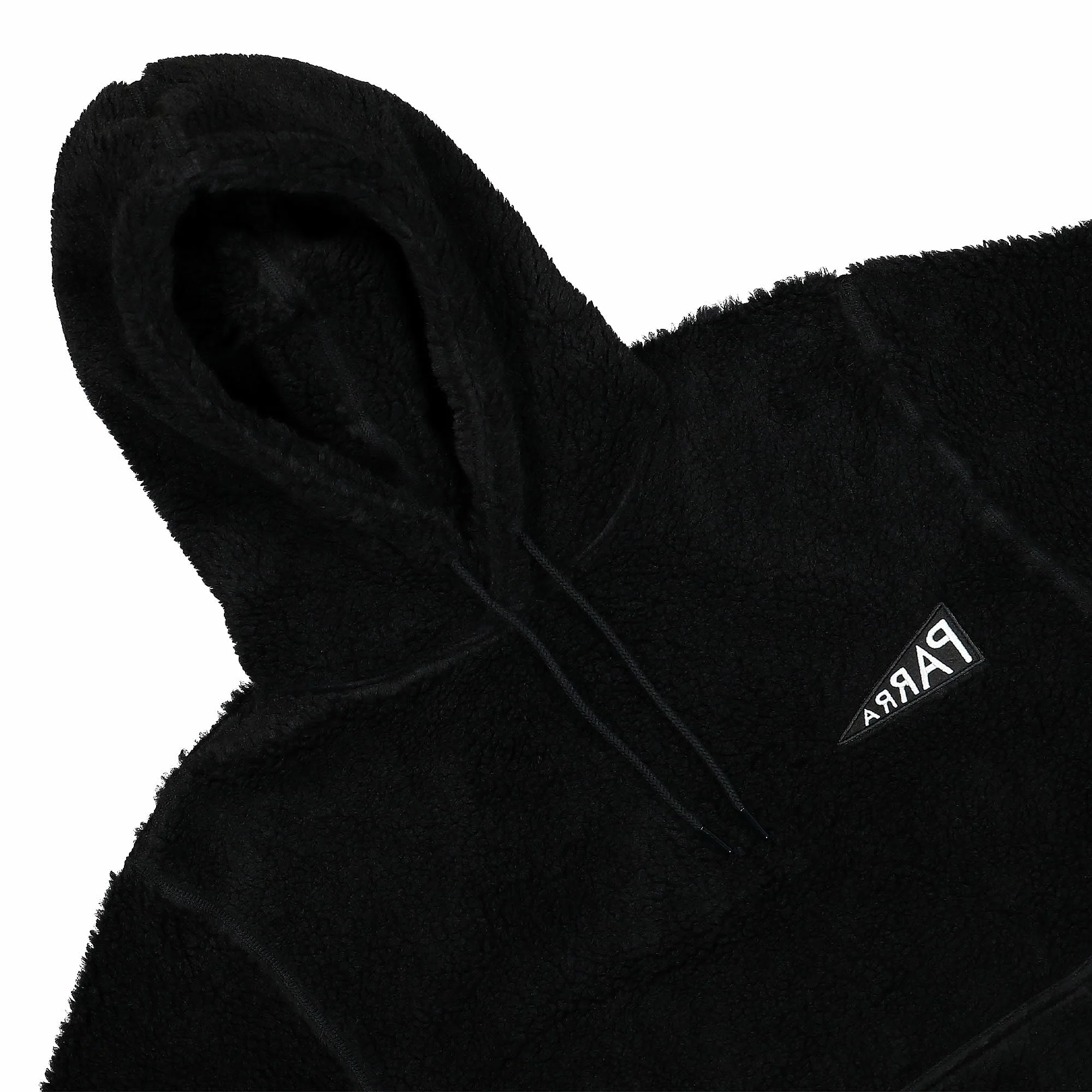 Mirrored Flag Logo Polar Fleece Hooded Pullover - Image 3