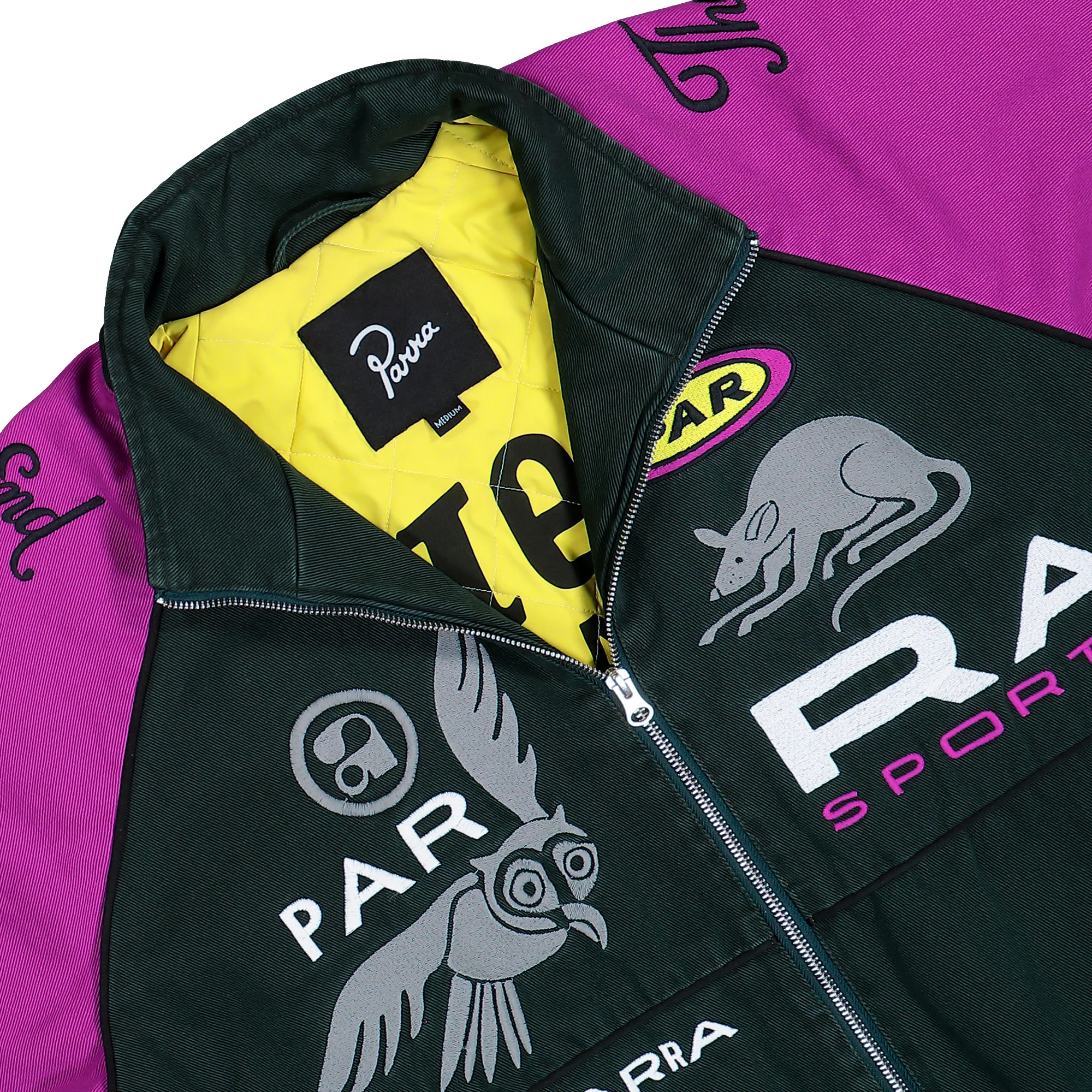 Owl Meets Rat Racing Jacket - Image 2