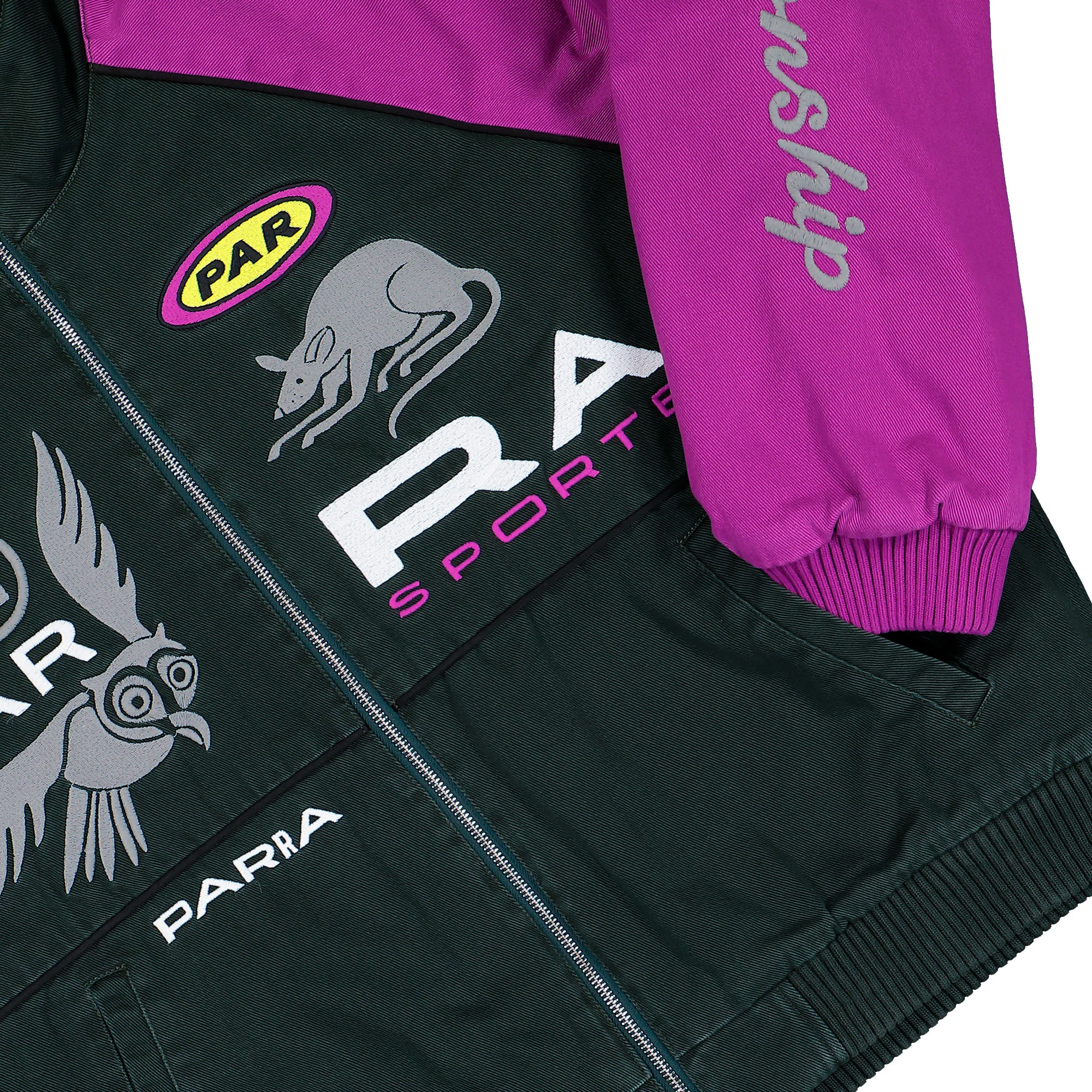 Owl Meets Rat Racing Jacket - Image 4