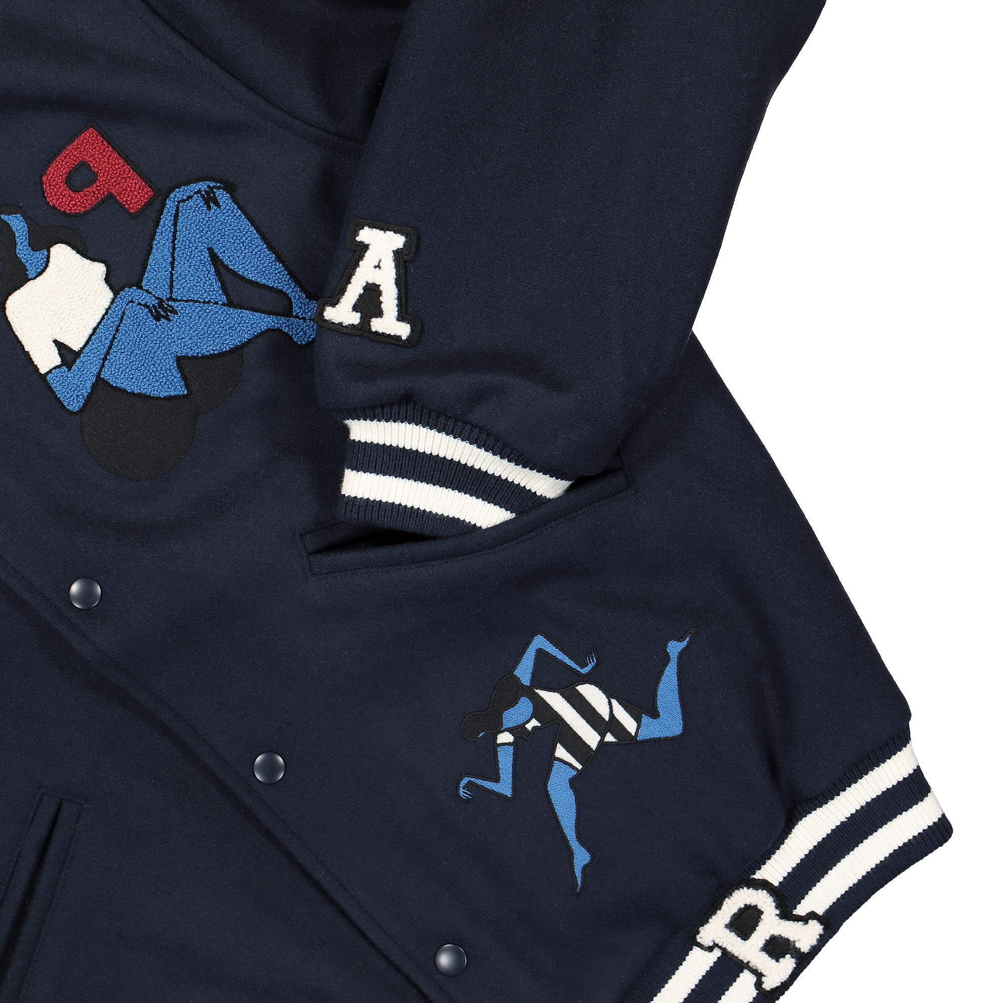Run Sit & Bike Varsity Jacket - Image 4