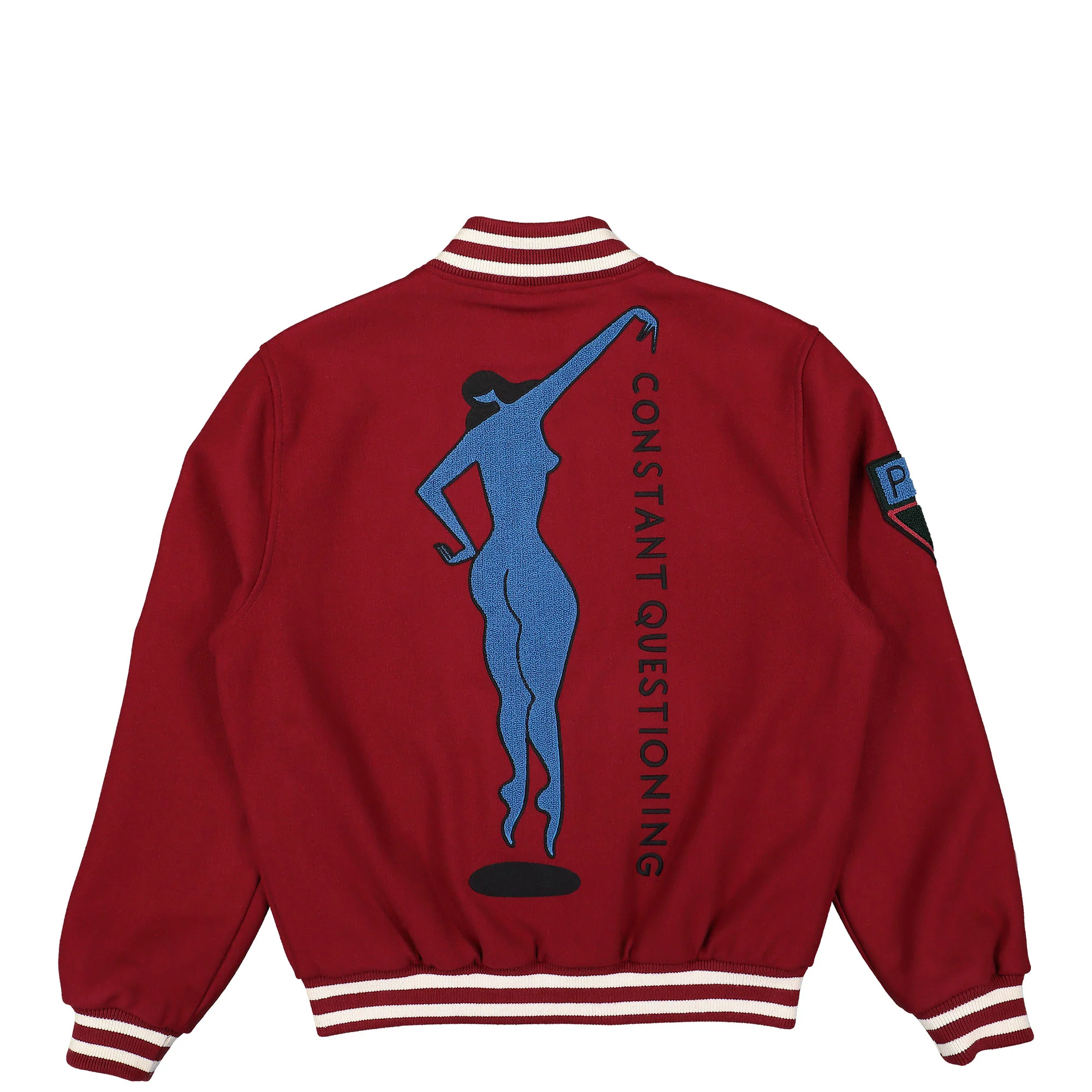 Run Sit & Bike Varsity Jacket - Image 3