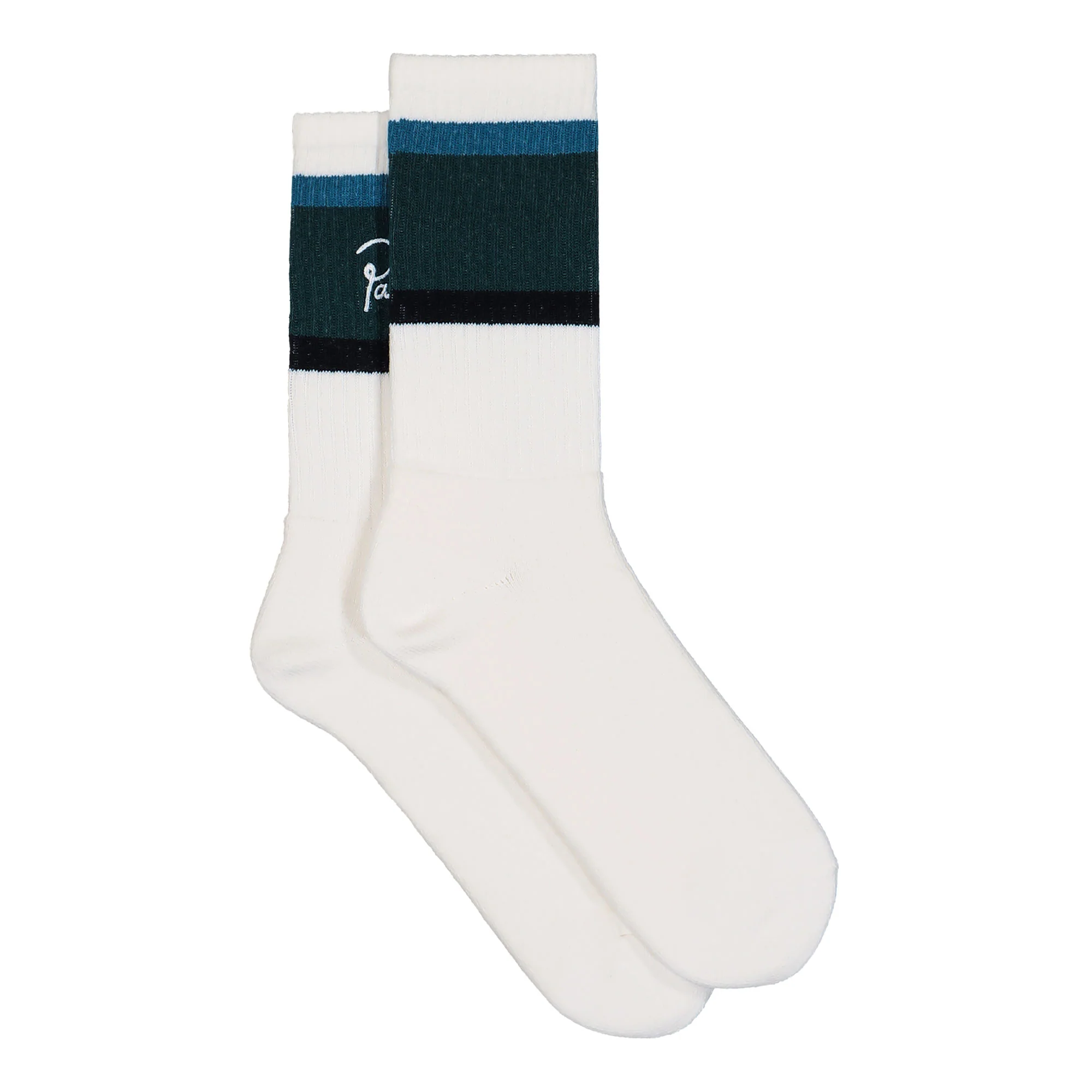 Signature Striped Crew Socks - Image 2