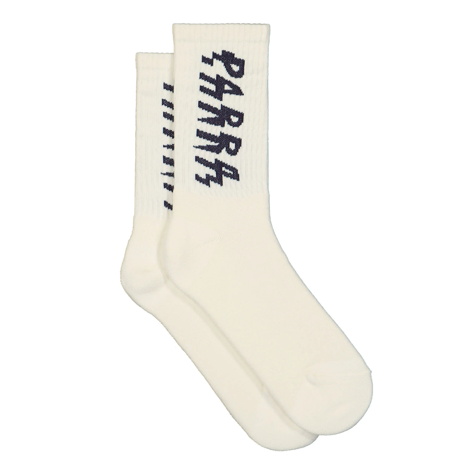 Spiked Logo Crew Socks - Image 2