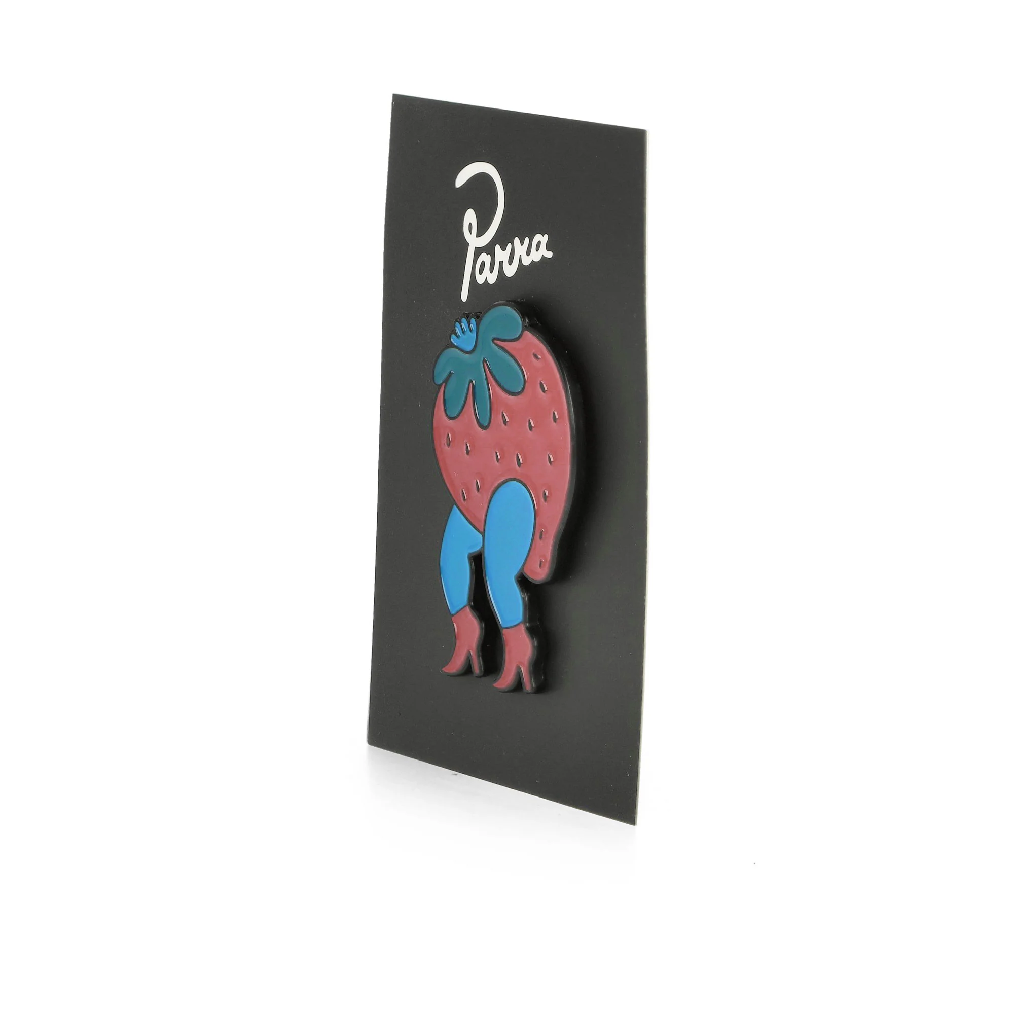 Stupid Strawberry Enamel Pin - Image 5