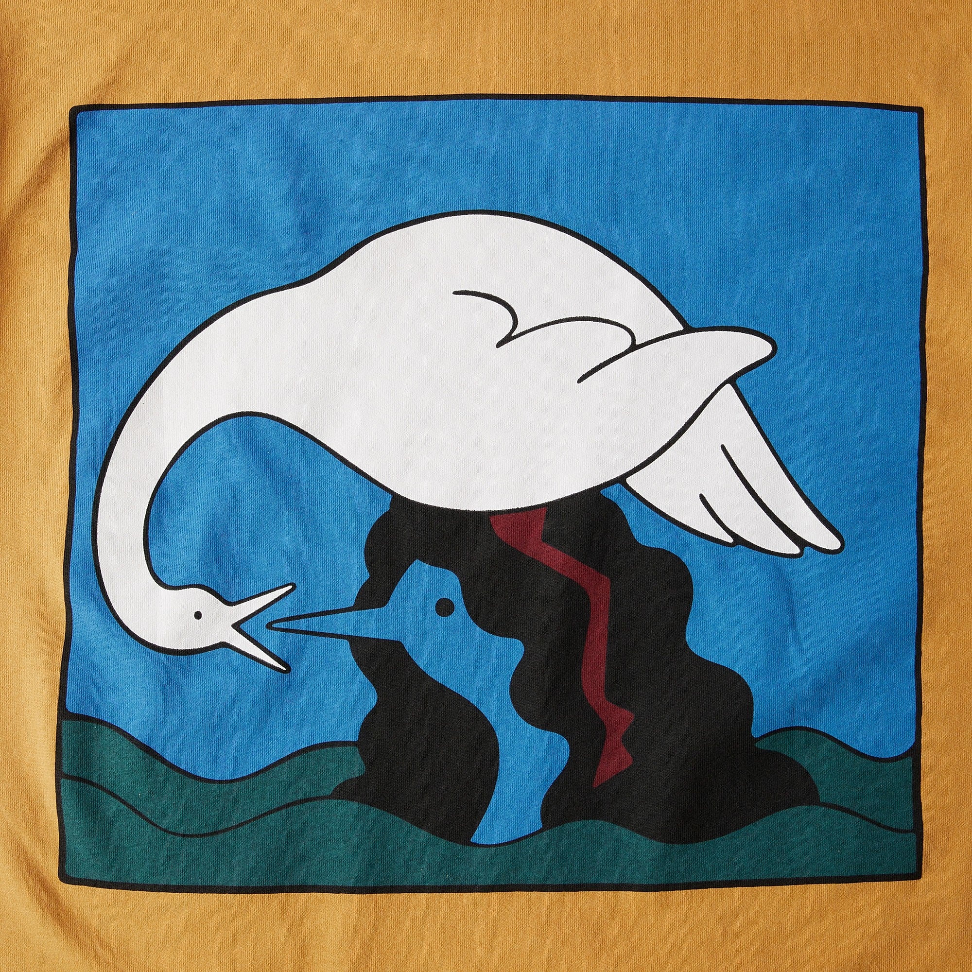 Swan To The Face T-Shirt - Image 2