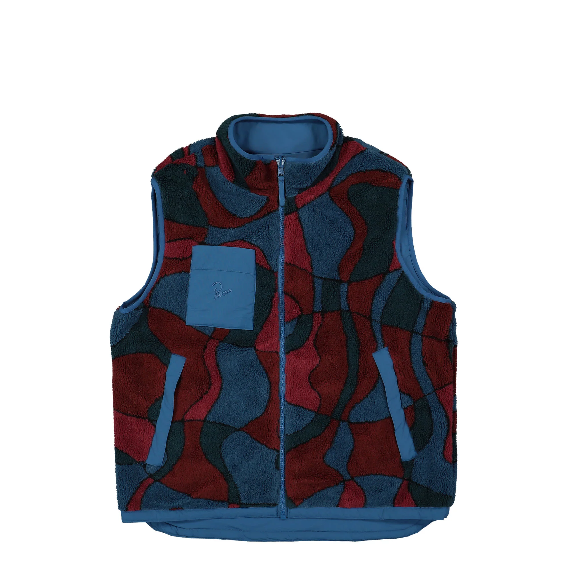 Trees In Wind Reversible Vest - Image 3