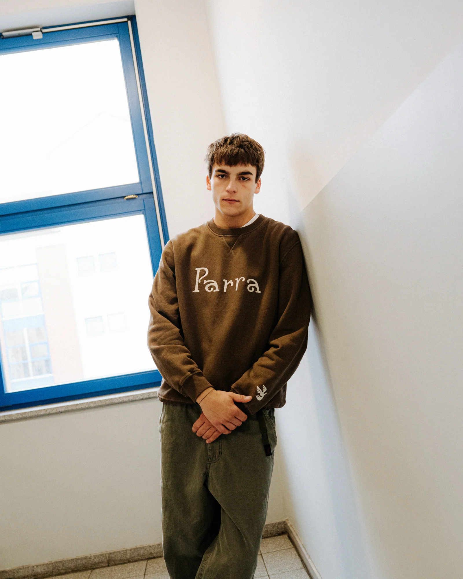 Weird Trad Logo Crew Neck Sweatshirt - Image 3
