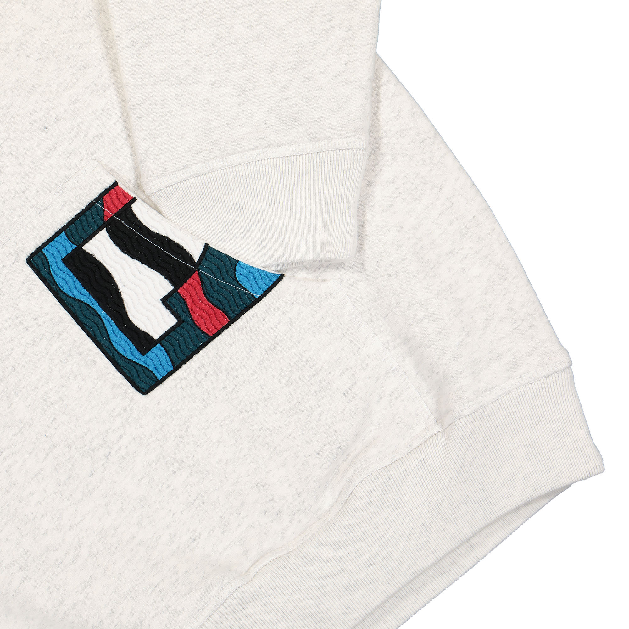 Zebra Striped P Hooded Sweatshirt - Image 4
