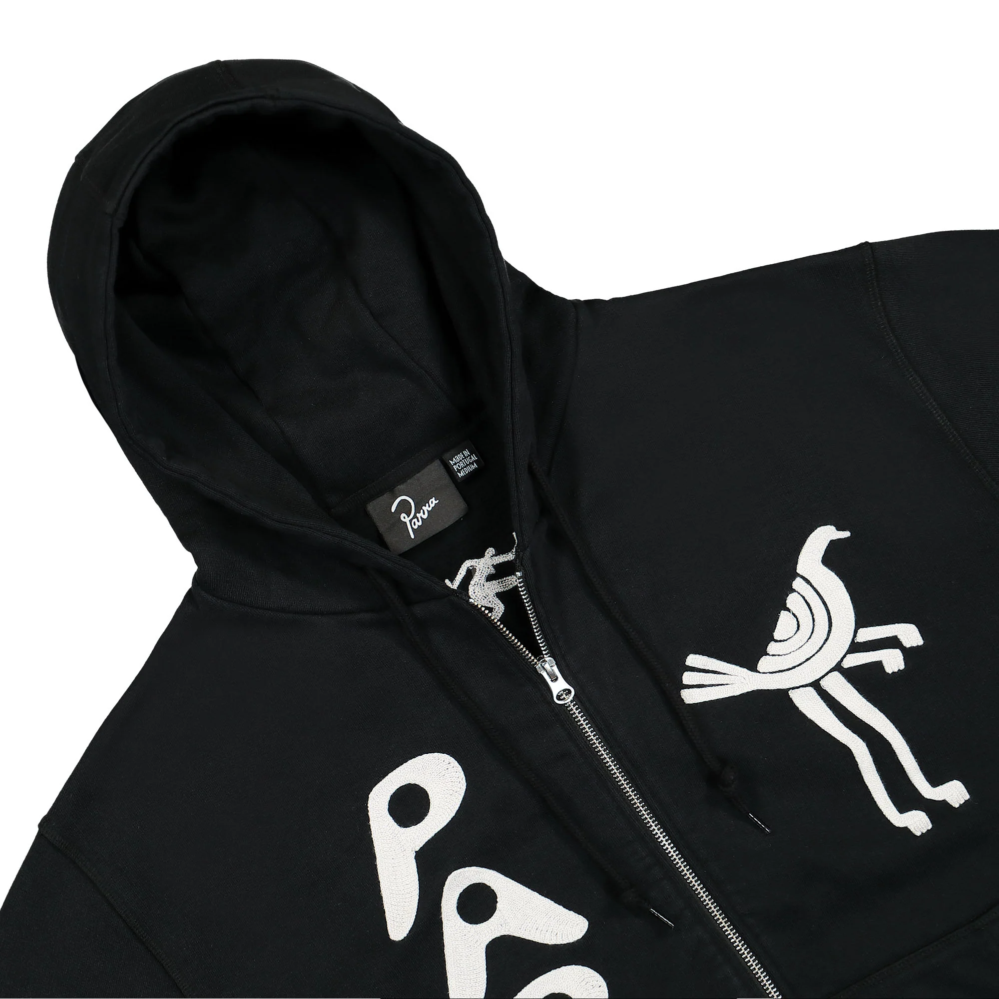 Zipped Pigeon Zip Hooded Sweatshirt - Image 3