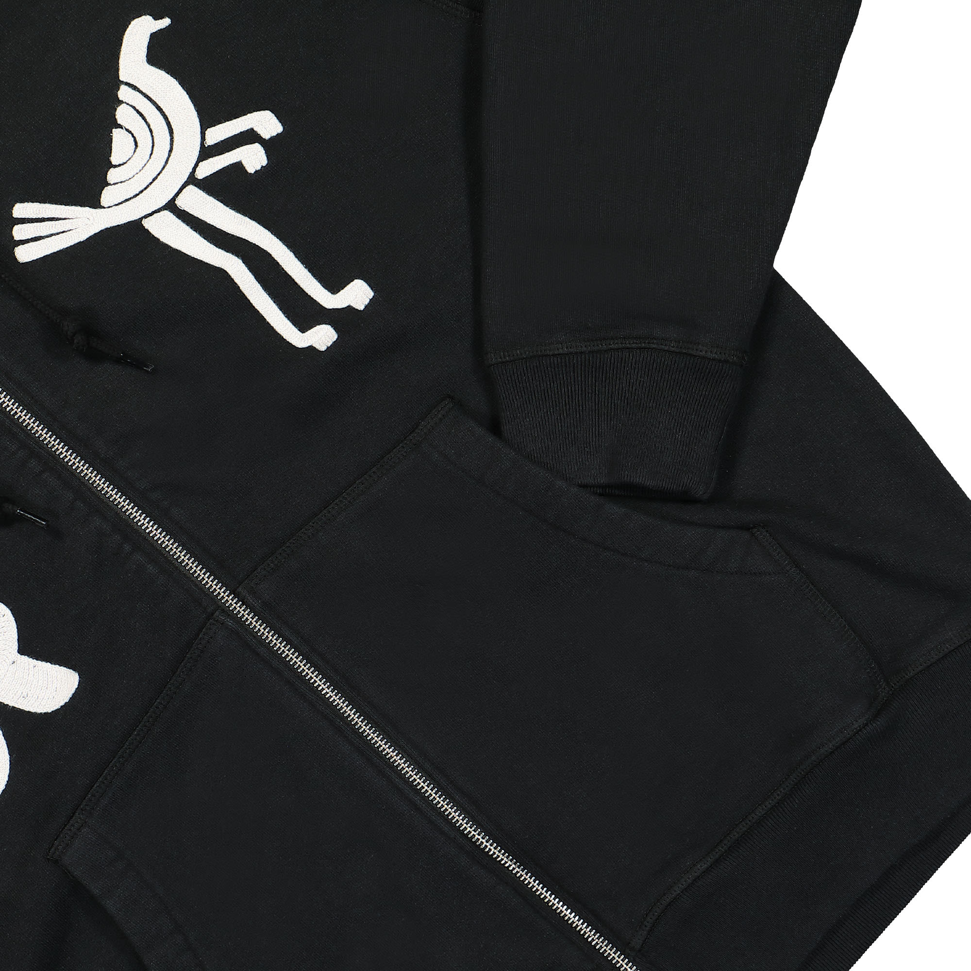 Zipped Pigeon Zip Hooded Sweatshirt - Image 4