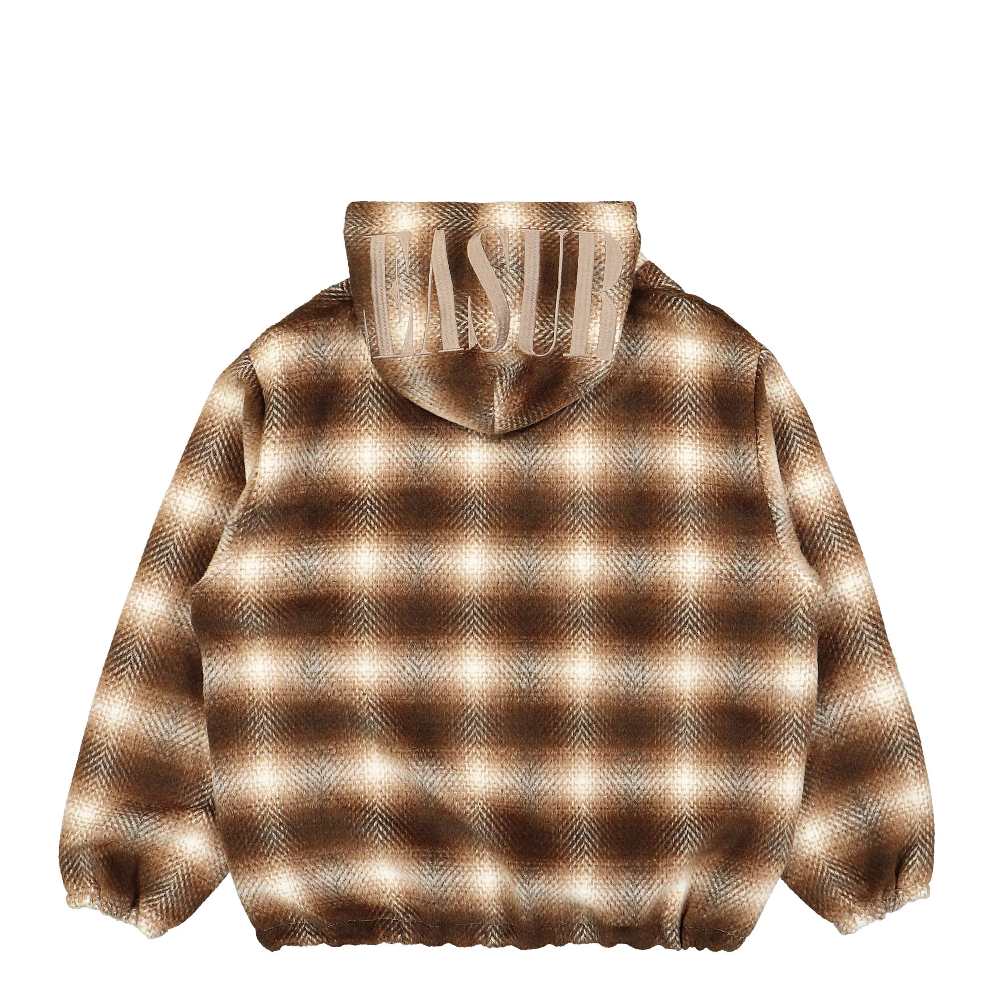 Beyond Plaid Woven Hoodie - Image 2