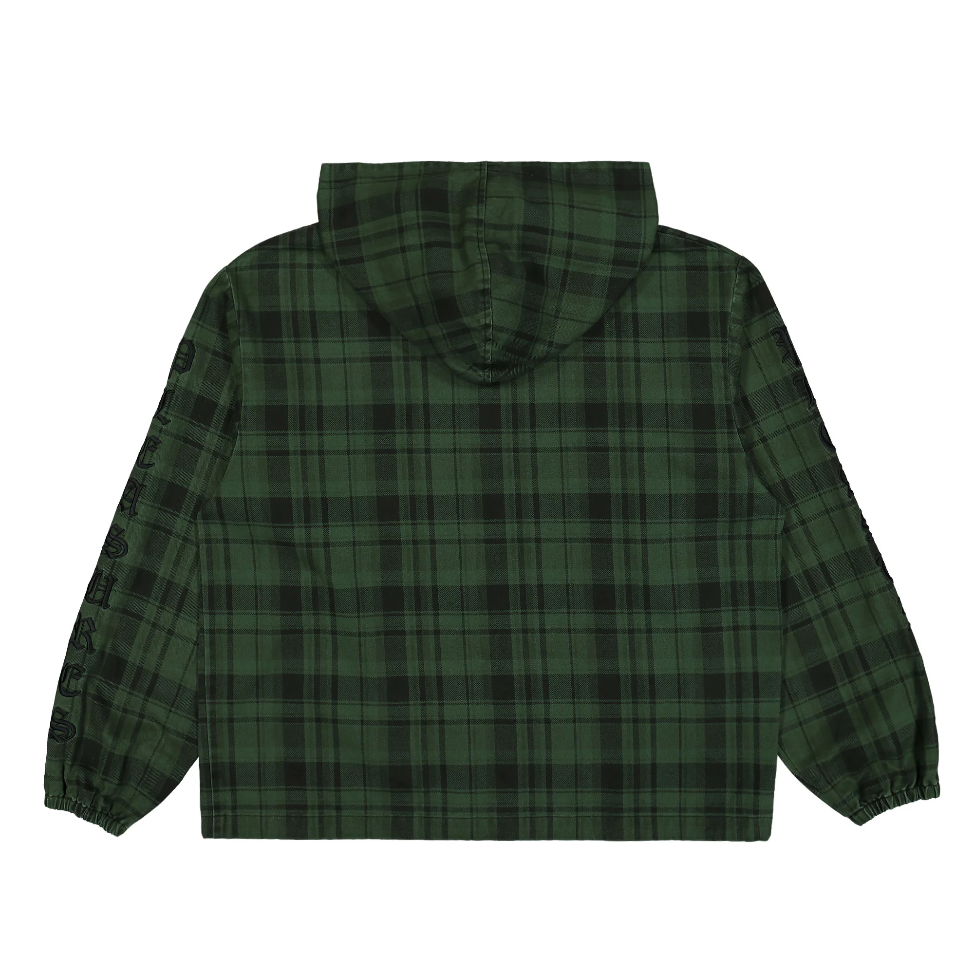 Dedicate Plaid Zip Poncho - Image 2