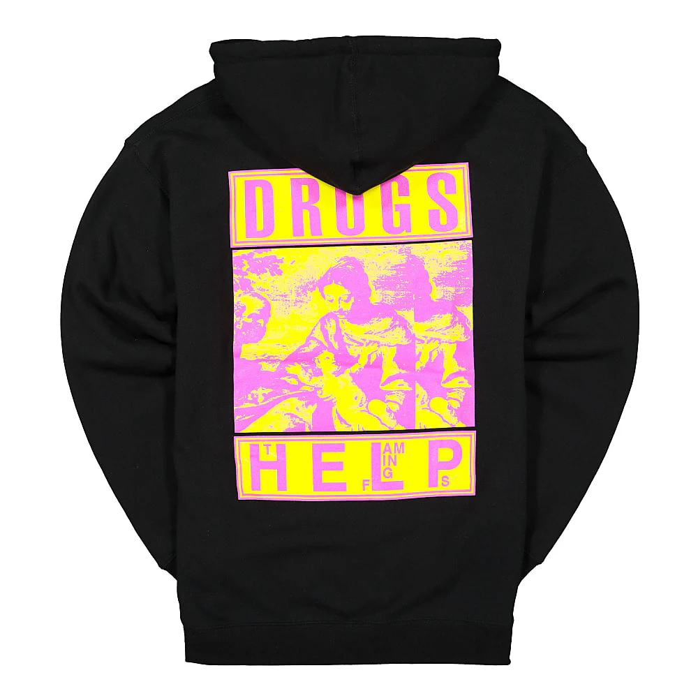 Drugs Help Hoody - Image 2