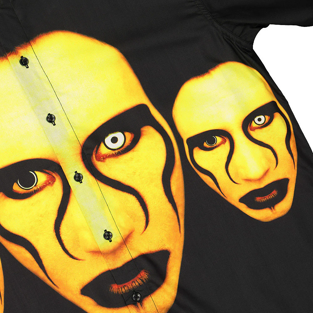 Marilyn Manson x Pleasures Manson Button Down - Image 3