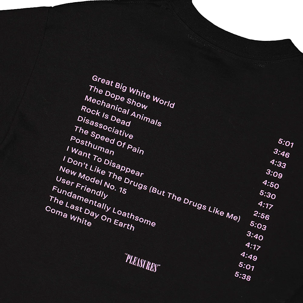 Marilyn Manson x Pleasures Smells T-Shirt - Image 4