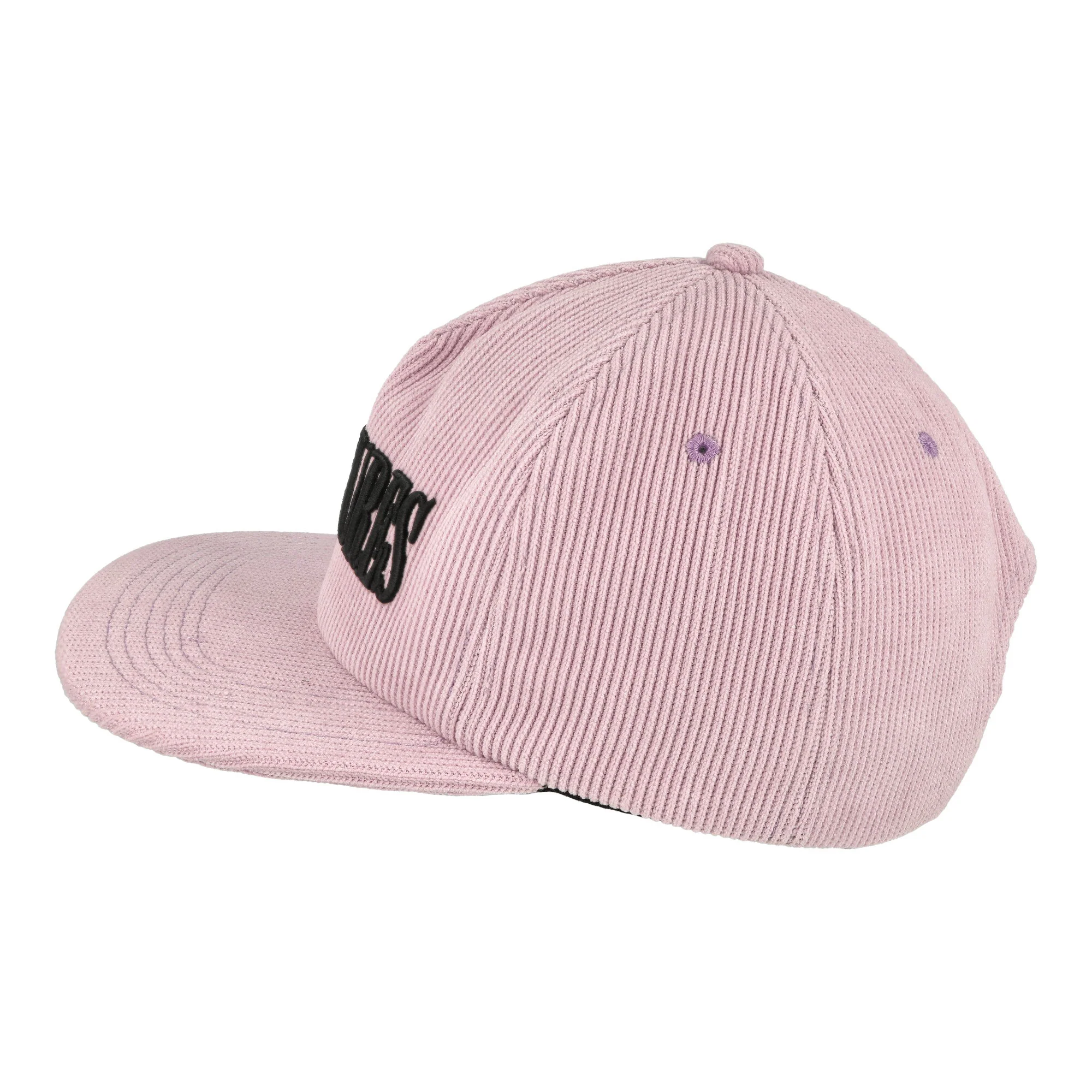 Onyx Corduroy Snapback Cap - Image 2