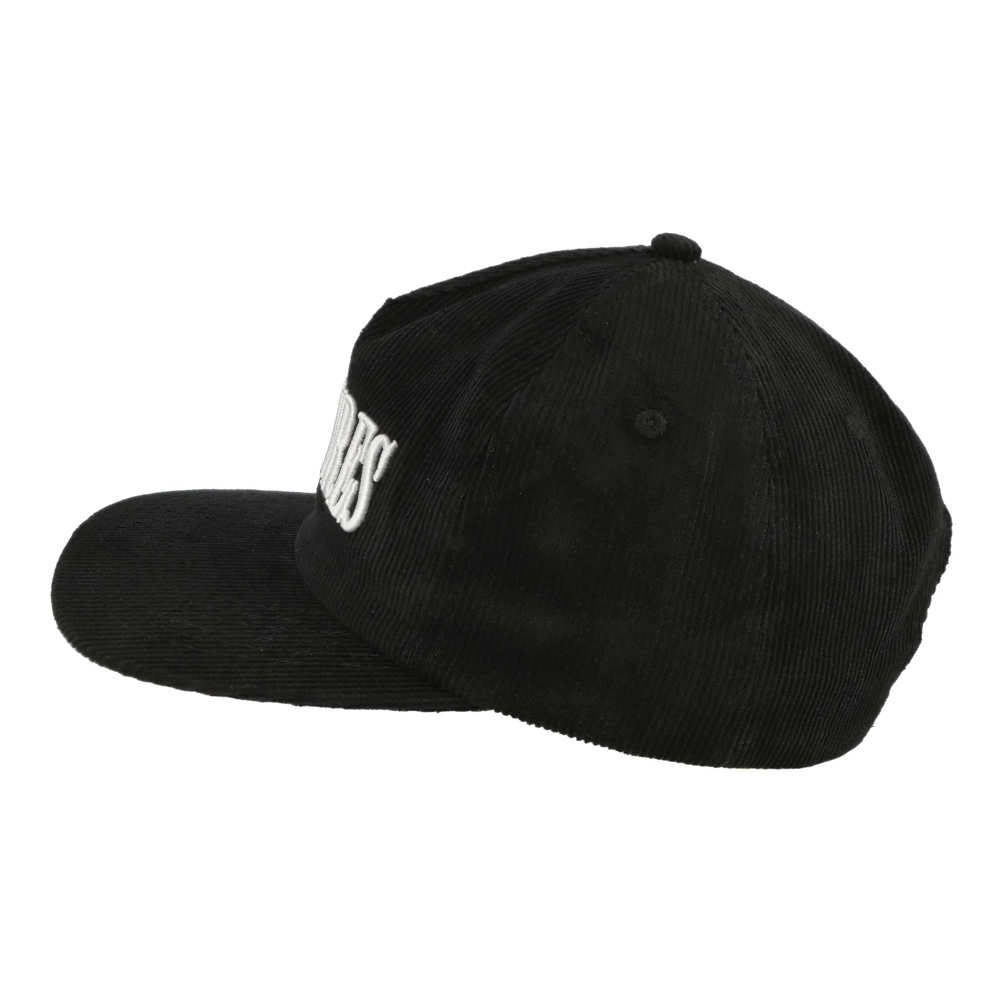 Onyx Corduroy Snapback Cap - Image 2