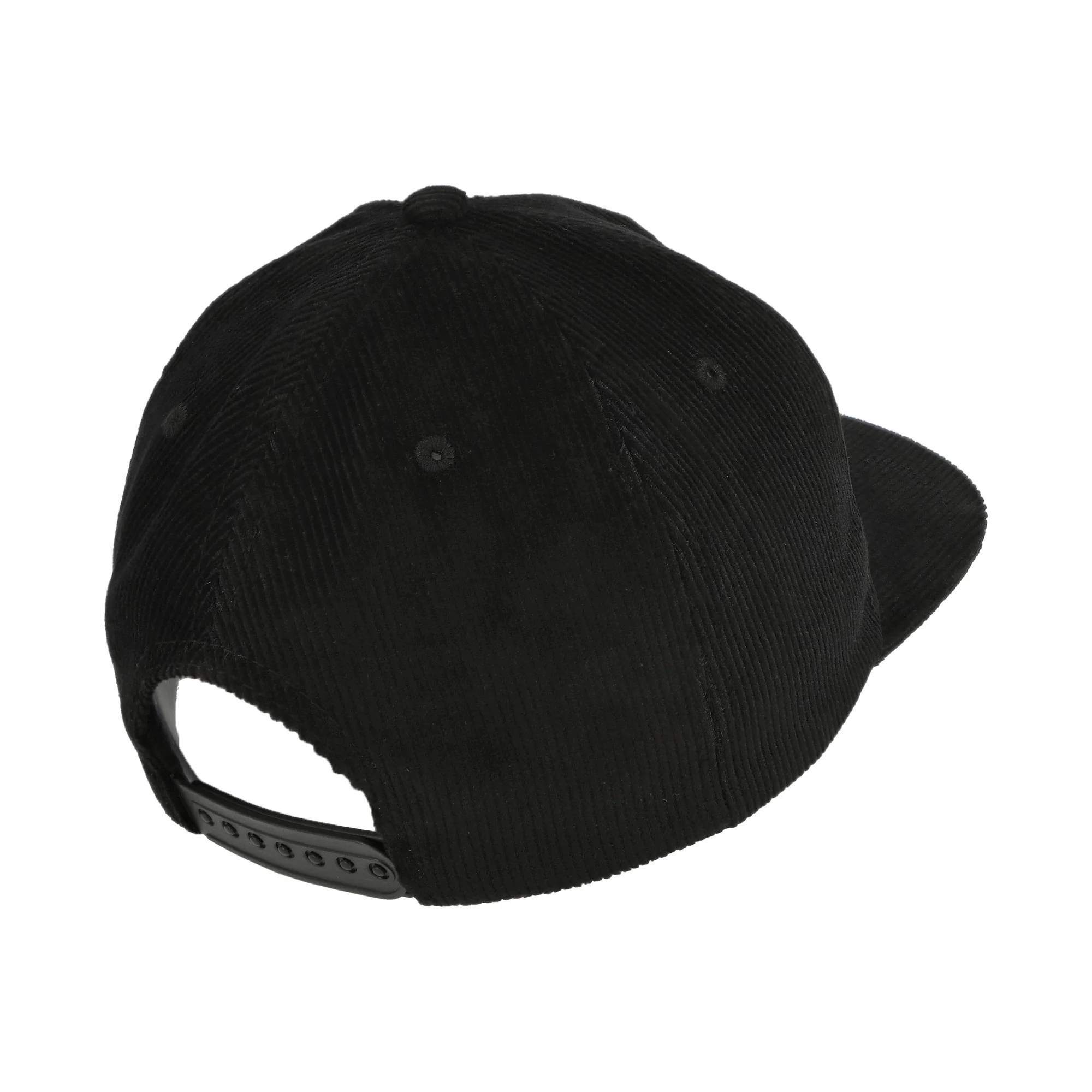 Onyx Corduroy Snapback Cap - Image 5