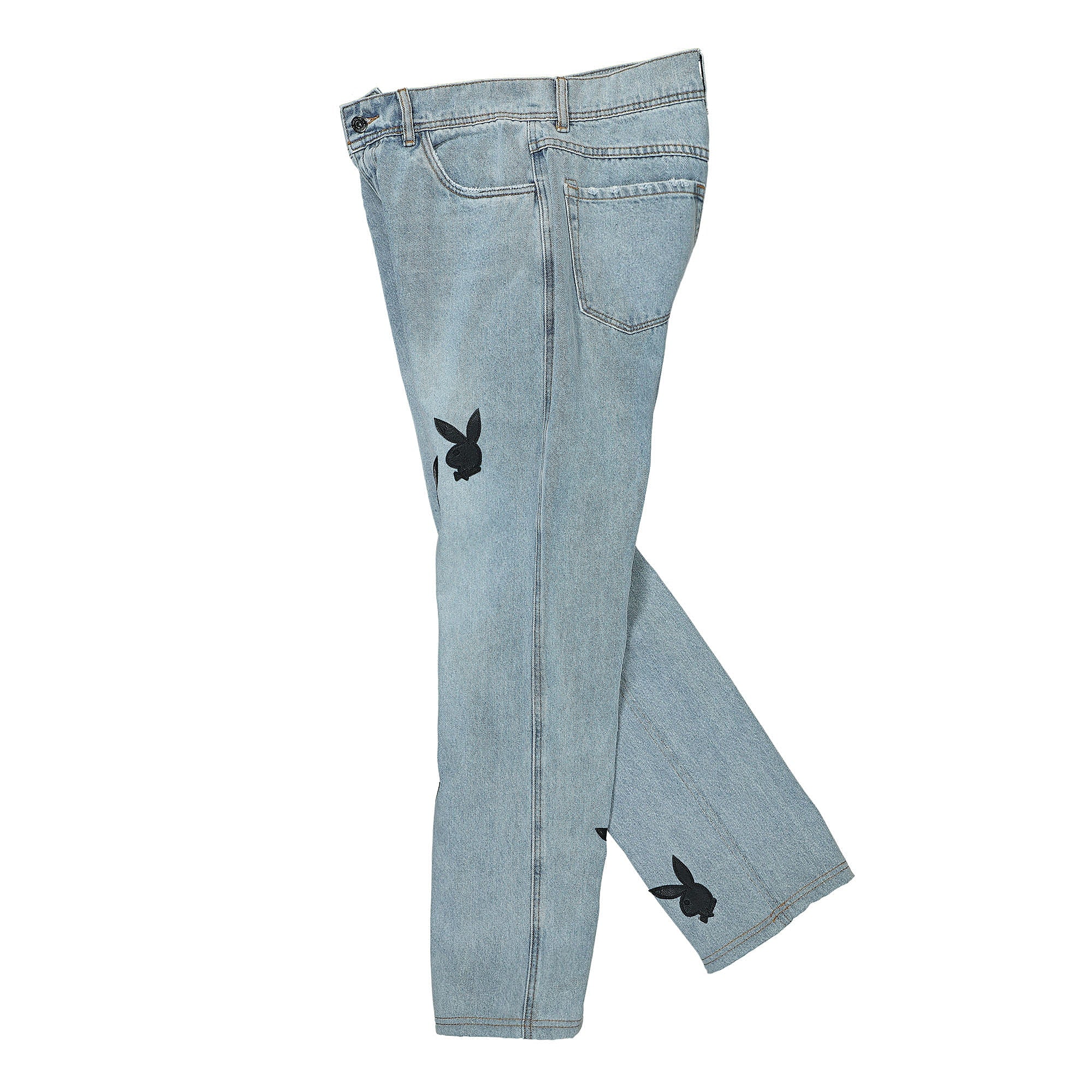 Bunny Applique Denim Jeans - Image 3