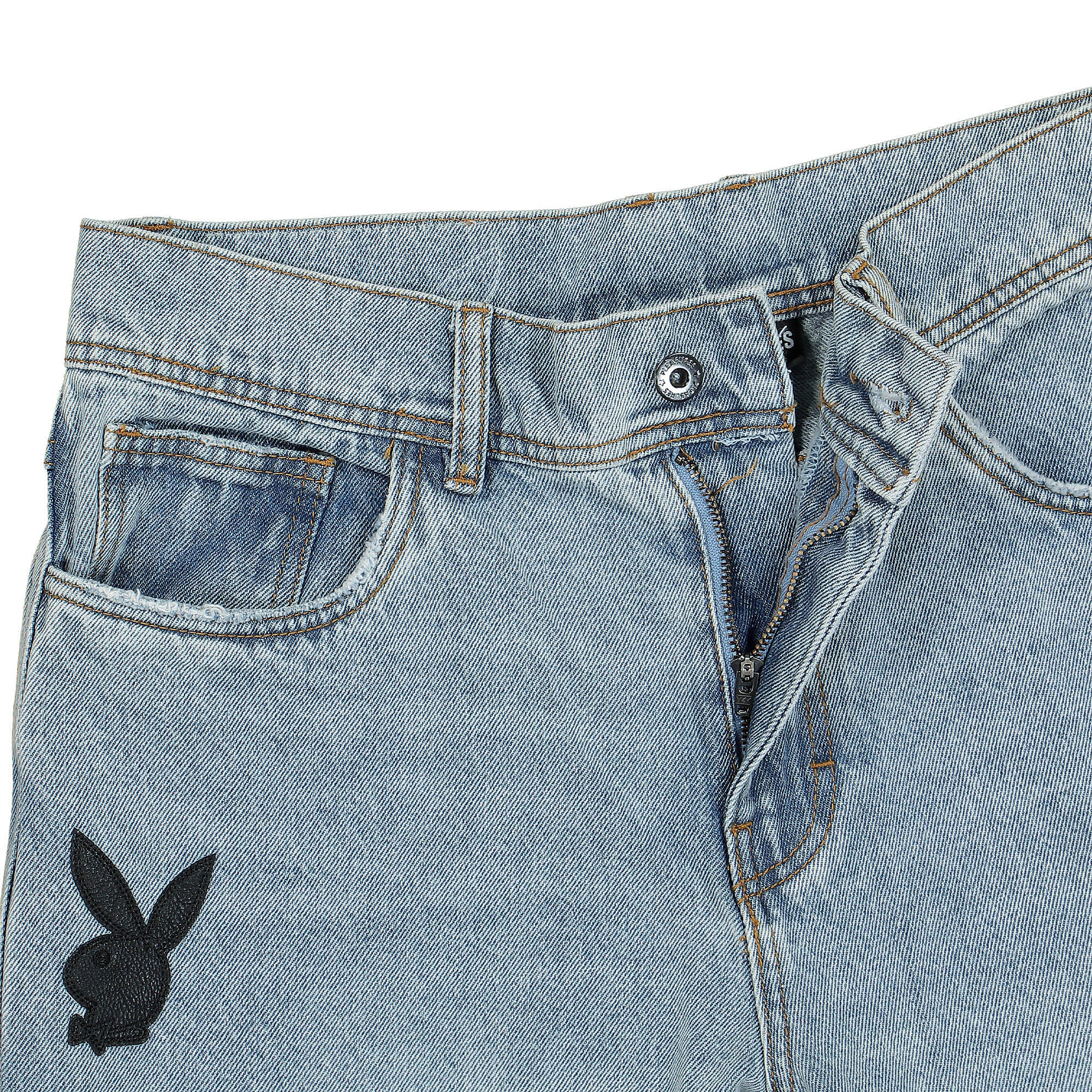 Bunny Applique Denim Jeans - Image 4