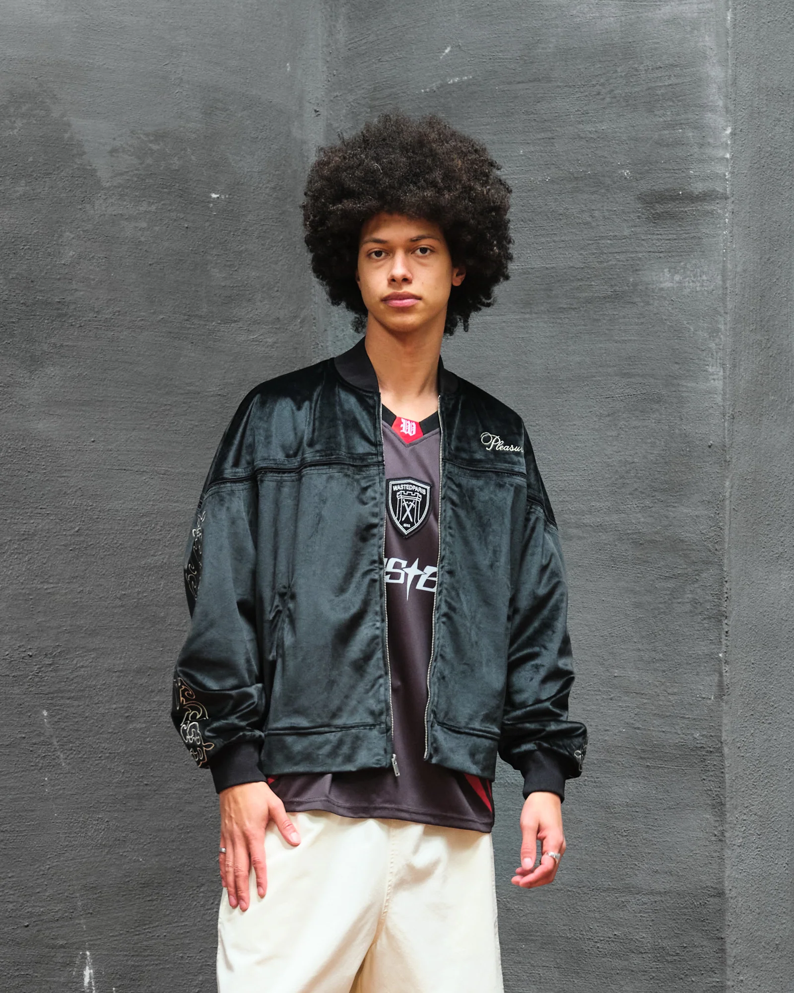 Unquote Velour Jacket - Image 3