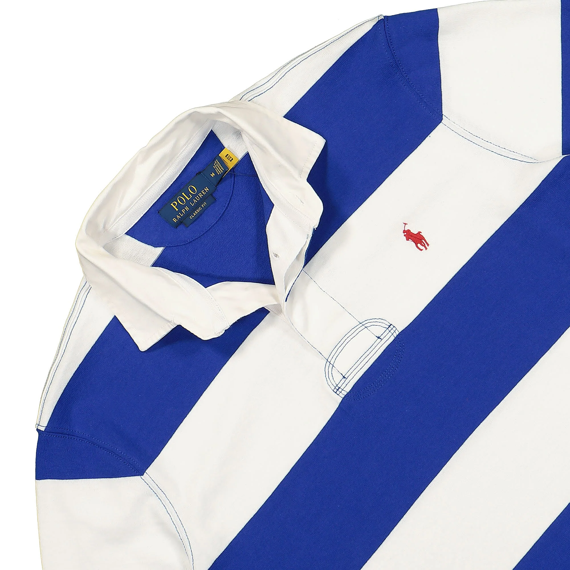 Striped Jersey Rugby Shirt - Image 3
