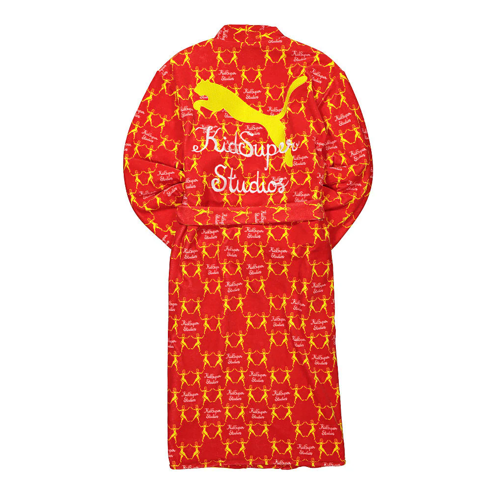 Kidsuper Studios x Puma All Over Print Bathrobe - Image 2