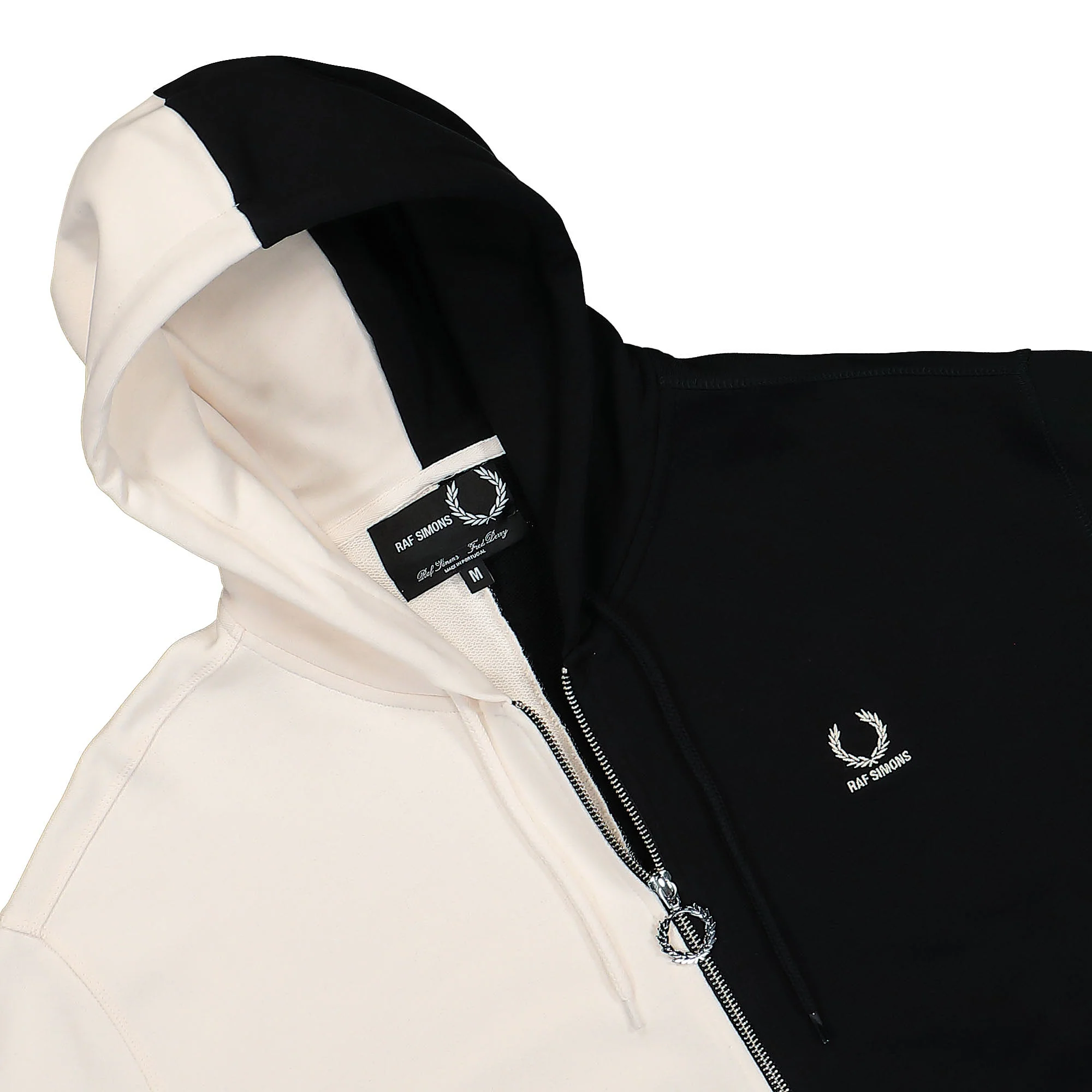 x Fred Perry Patched Zip Through Hoodie - Image 3