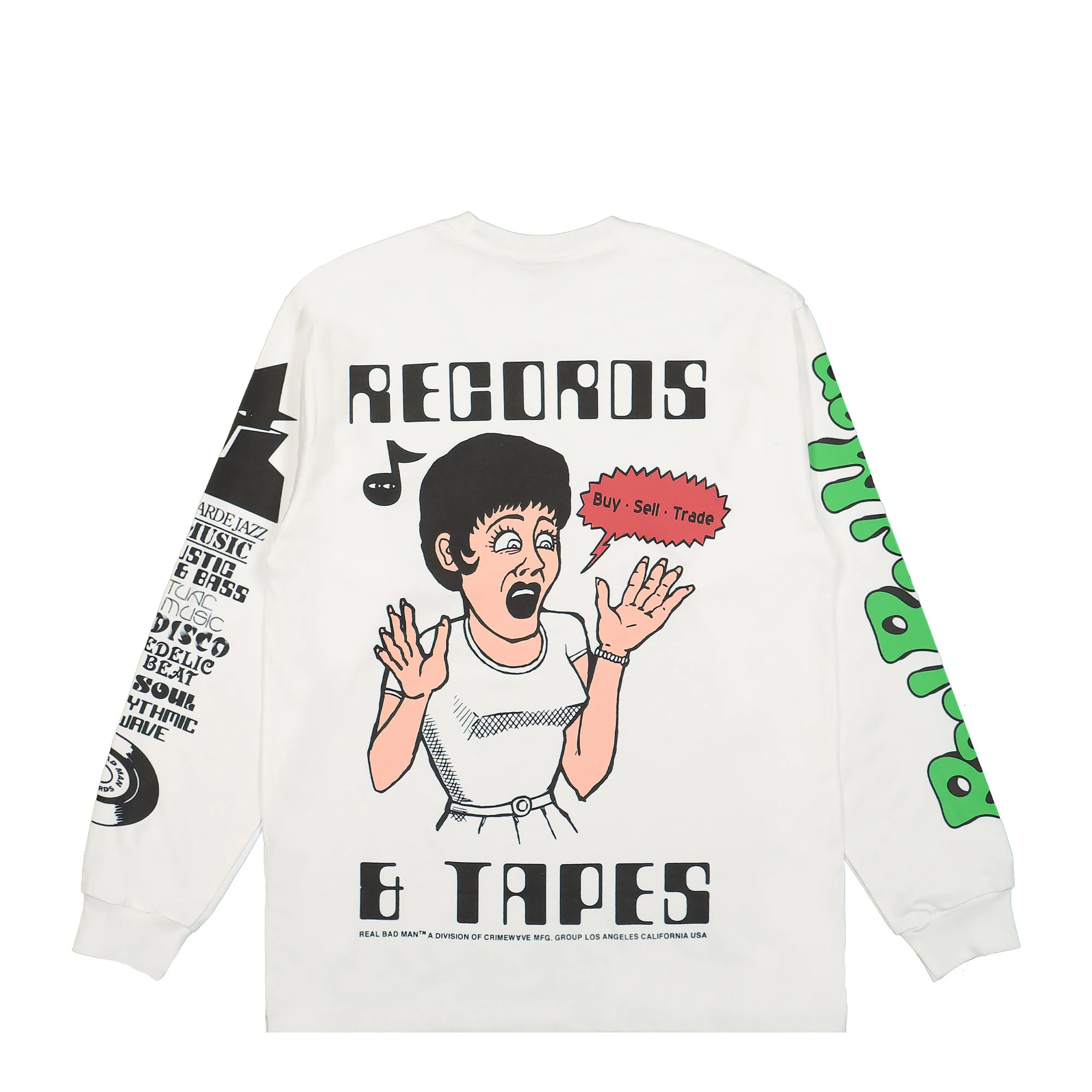 Records And Tapes LS Tee - Image 3