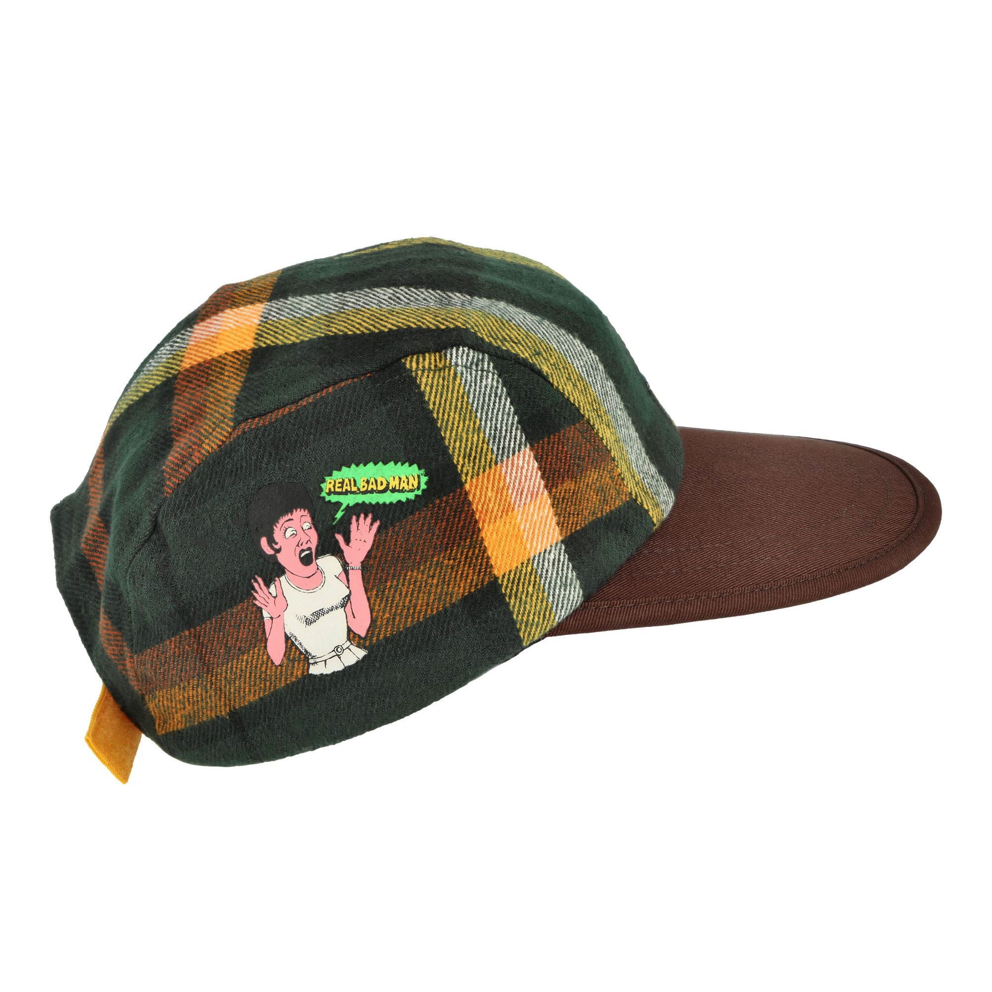 Work Flannel 4 Panel Cap - Image 3
