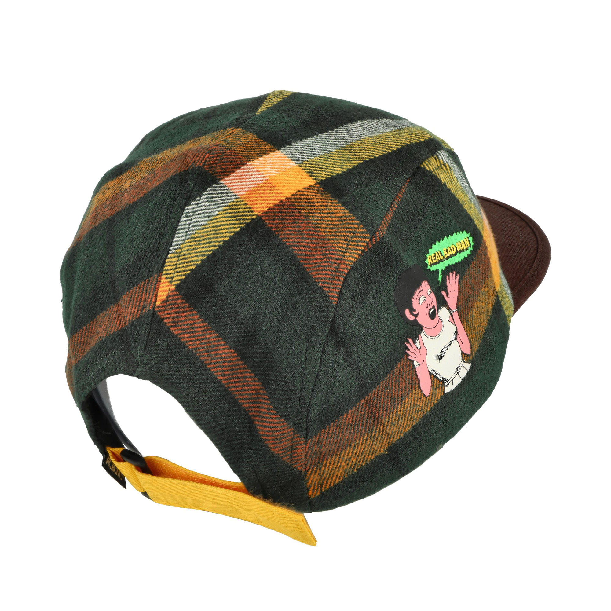 Work Flannel 4 Panel Cap - Image 5