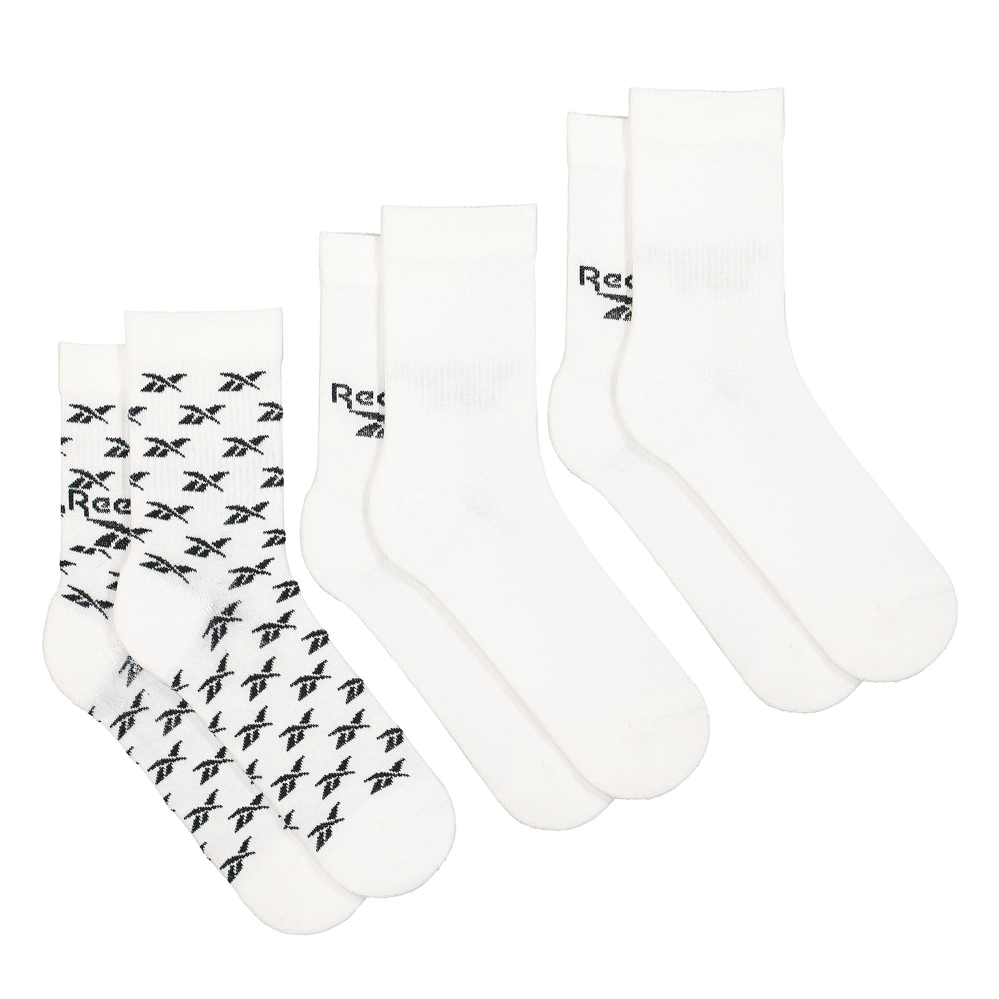 Classic Fold-Over Crew Socks 3PP - Image 2