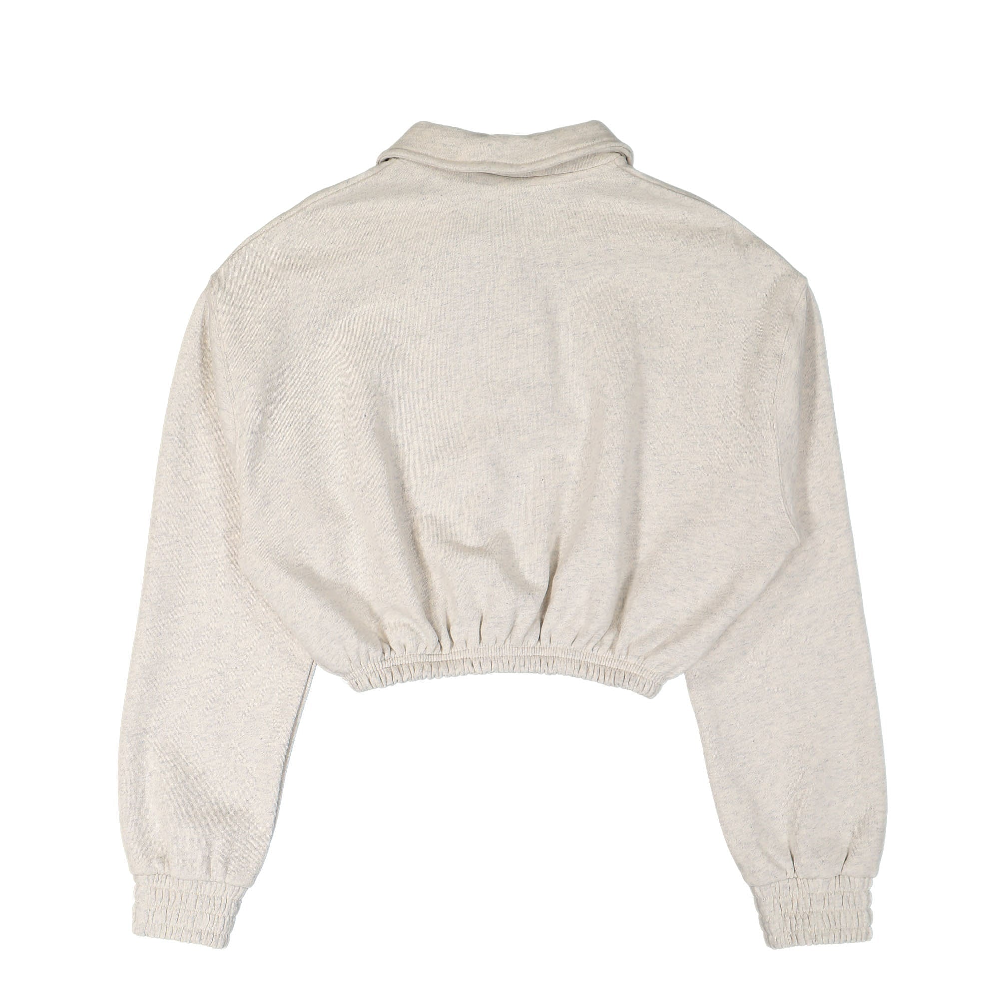 Wmns Classics French Terry Collared Sweatshirt - Image 2