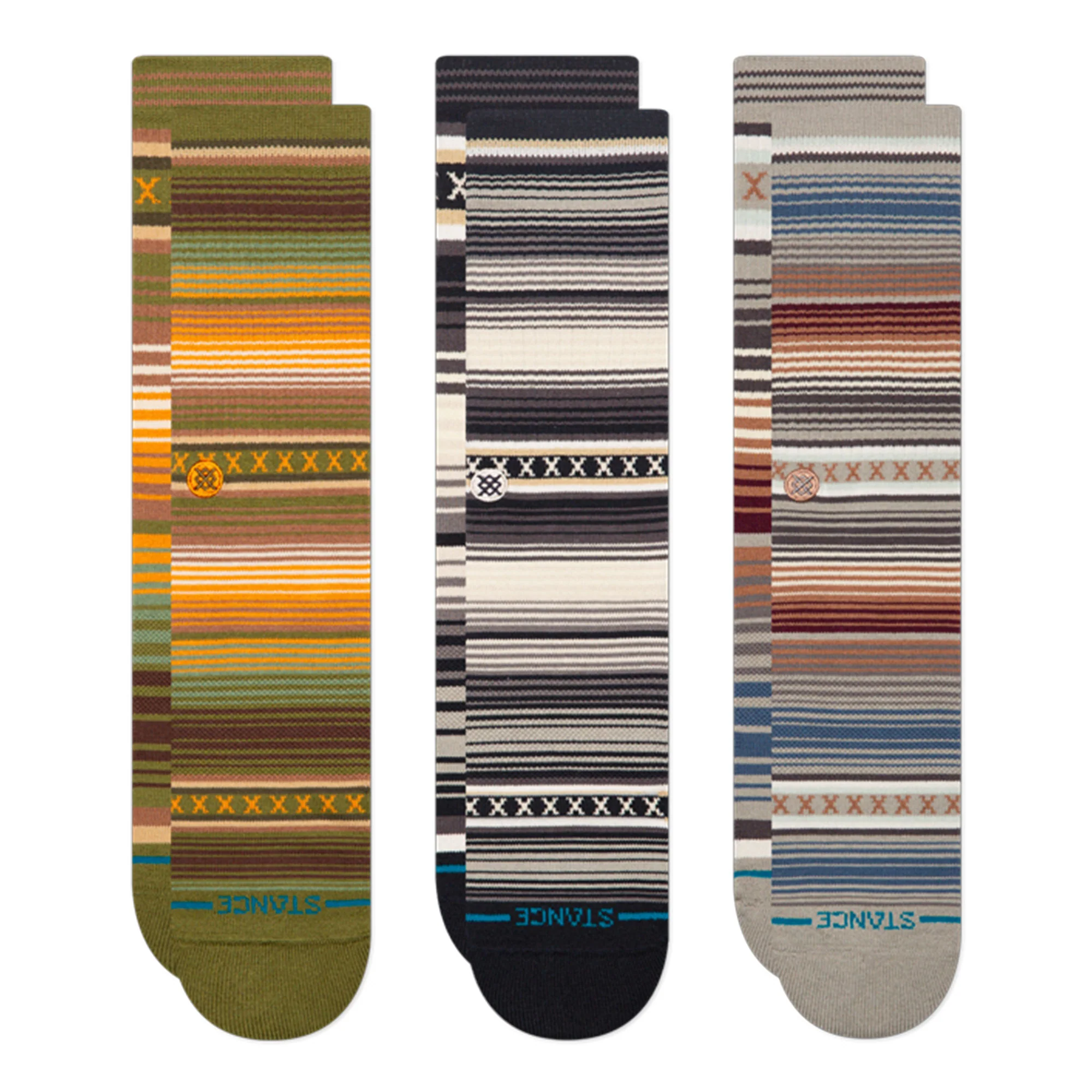 Curren 3 Pack Socks