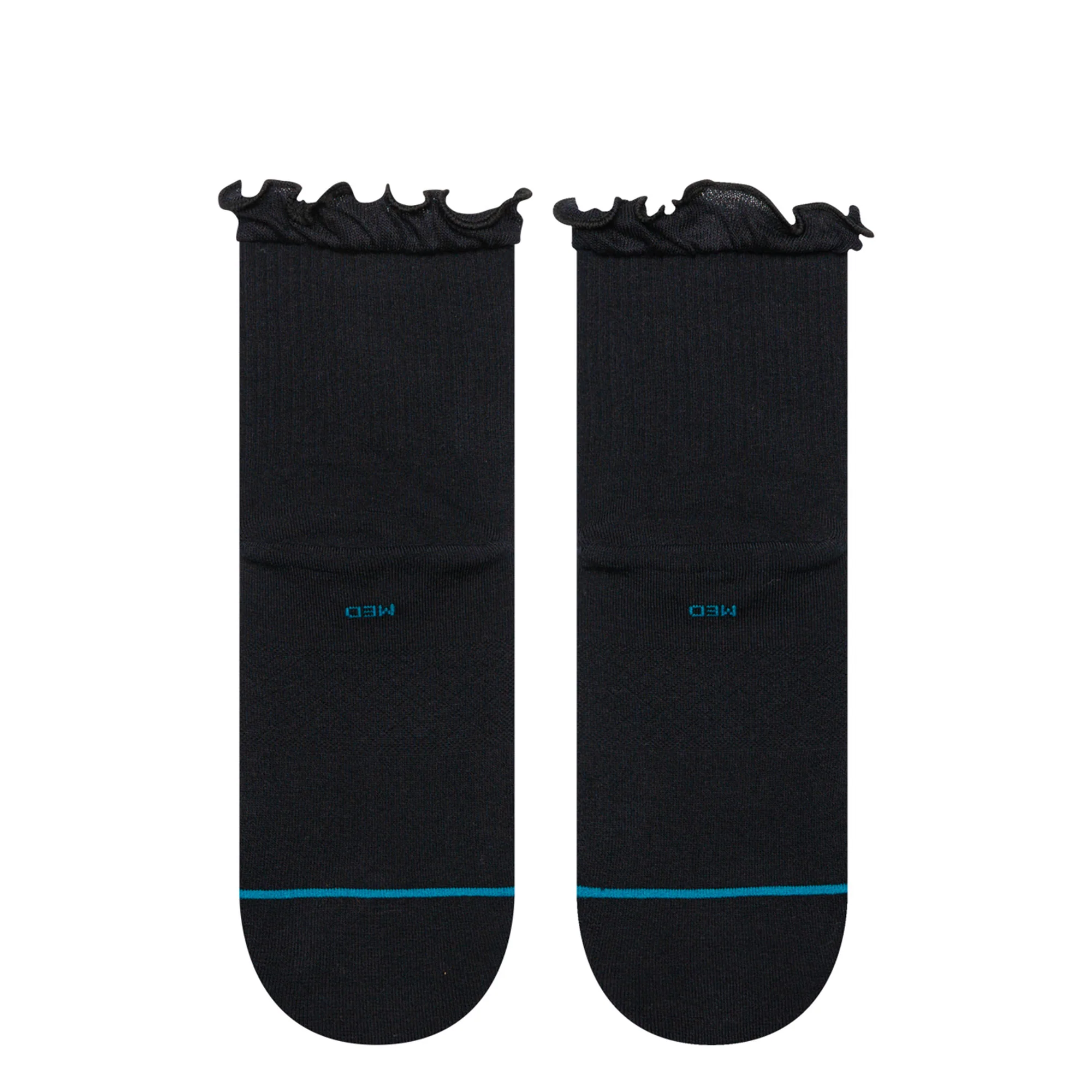Wmns Ruffle Icon Quarter Socks - Image 2