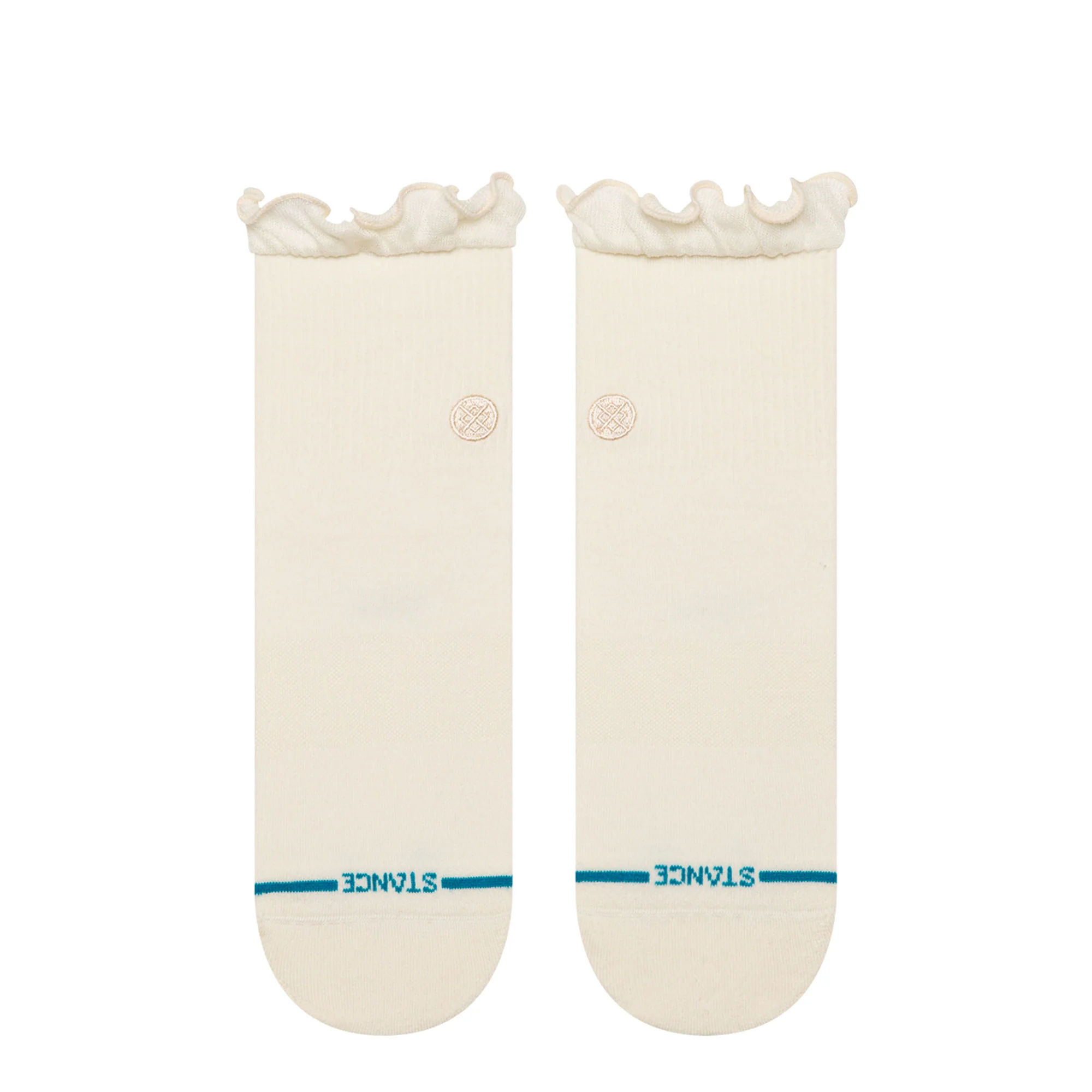 Wmns Ruffle Icon Quarter Socks - Image 3
