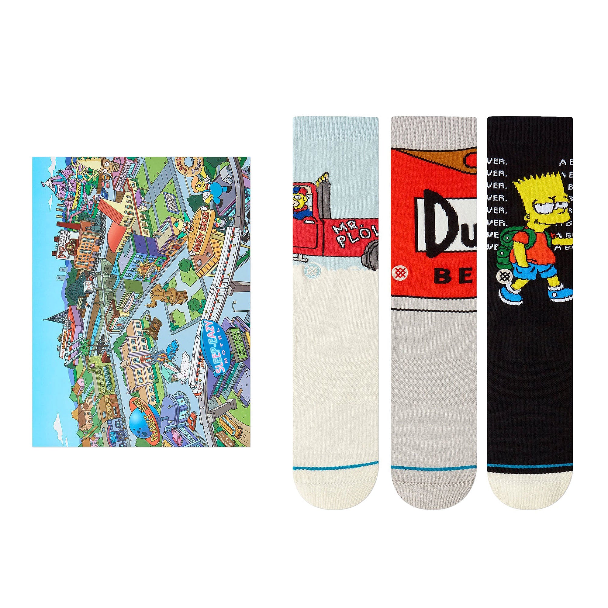 The Simpsons Box Set Socks - Image 2
