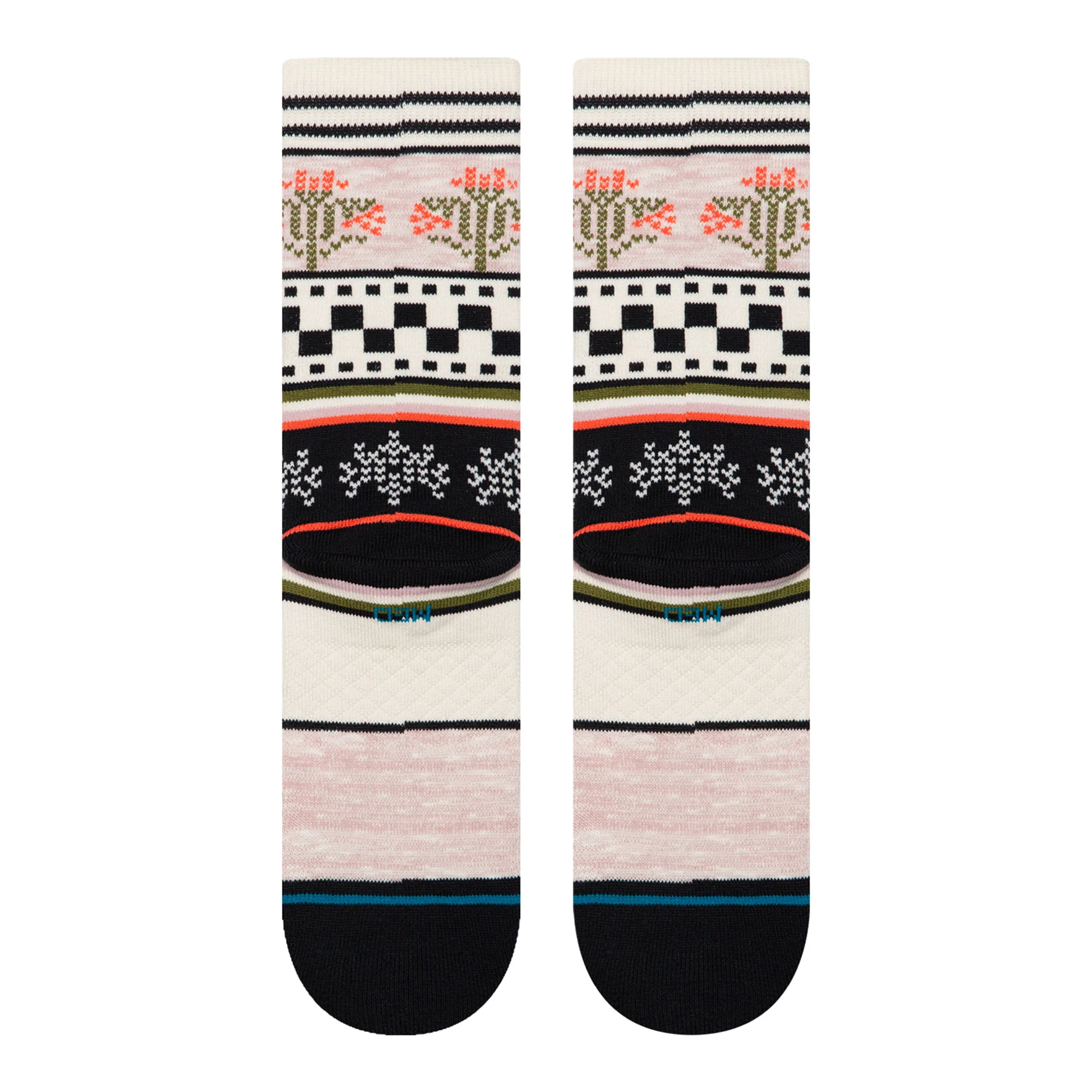 Winter Bloom Crew Socks - Image 2
